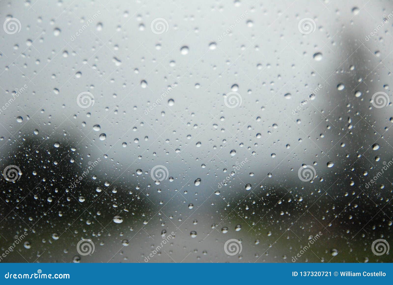 Rain on a car windshield stock image. Image of glass 137320721