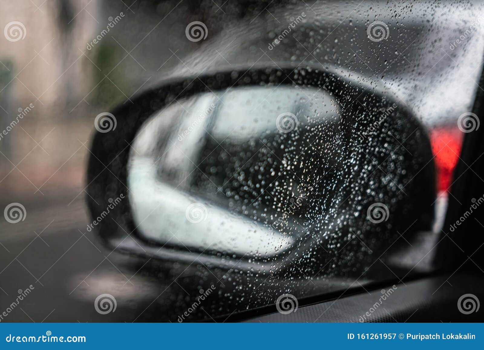Rain Drop on Car Side Window Stock Image Image of plastic, rainy