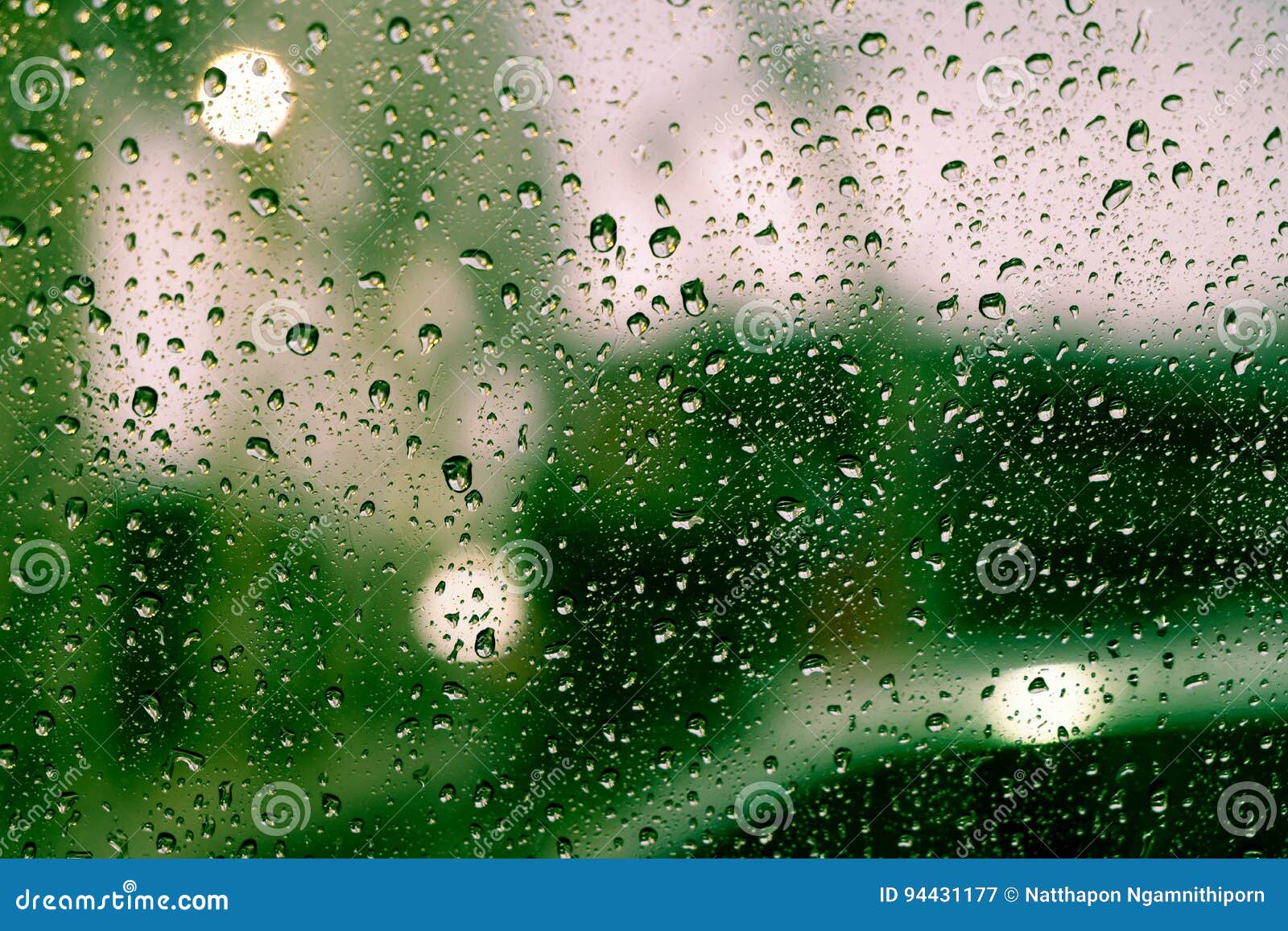 Rain drops on the window stock image. Image of reflexion 94431177