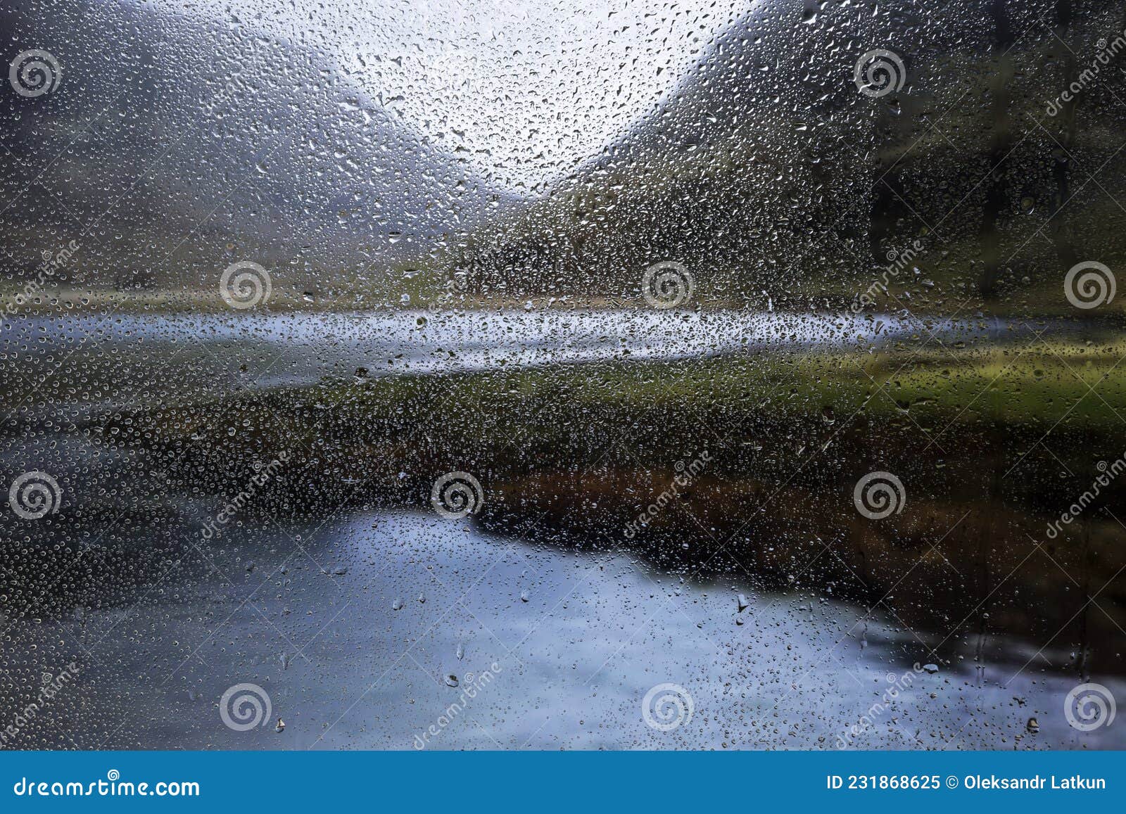 Rain Effect Nature Background. High Quality Photo Stock Image - Image of  nature, waterfall: 231868625