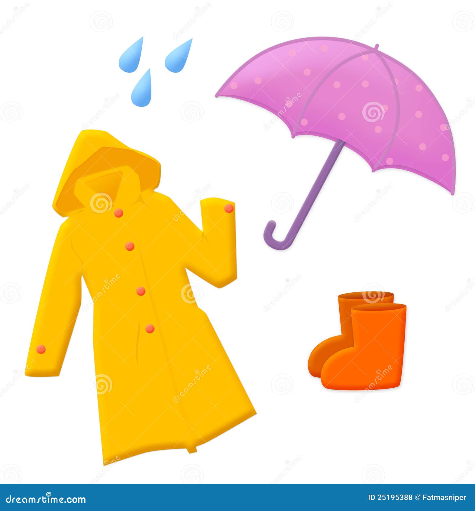 rain jacket clipart - photo #43