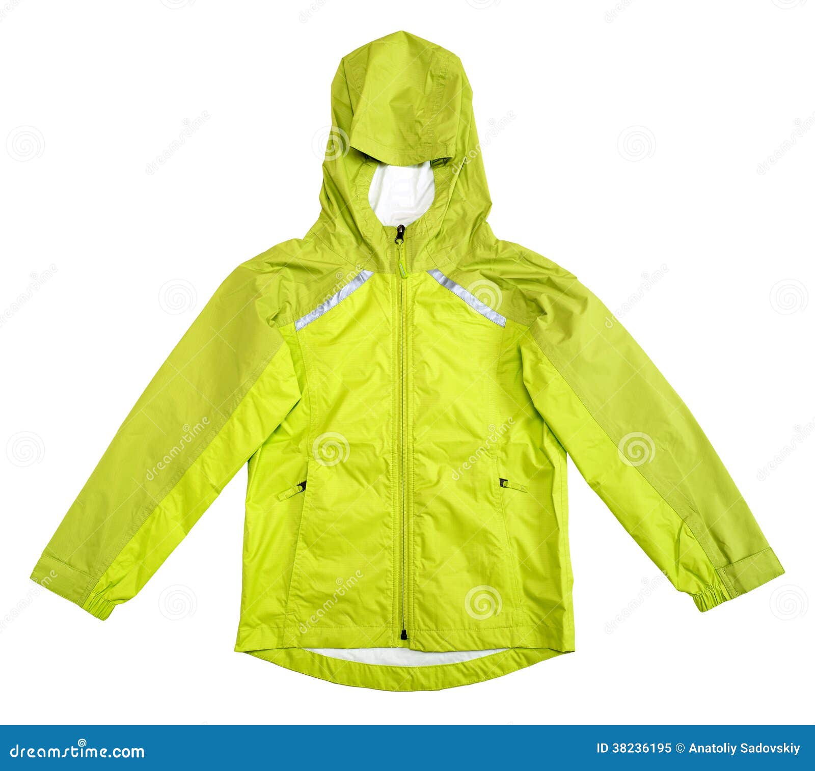 Rain jacket stock image. Image of clothing, apparel, garment 38236195