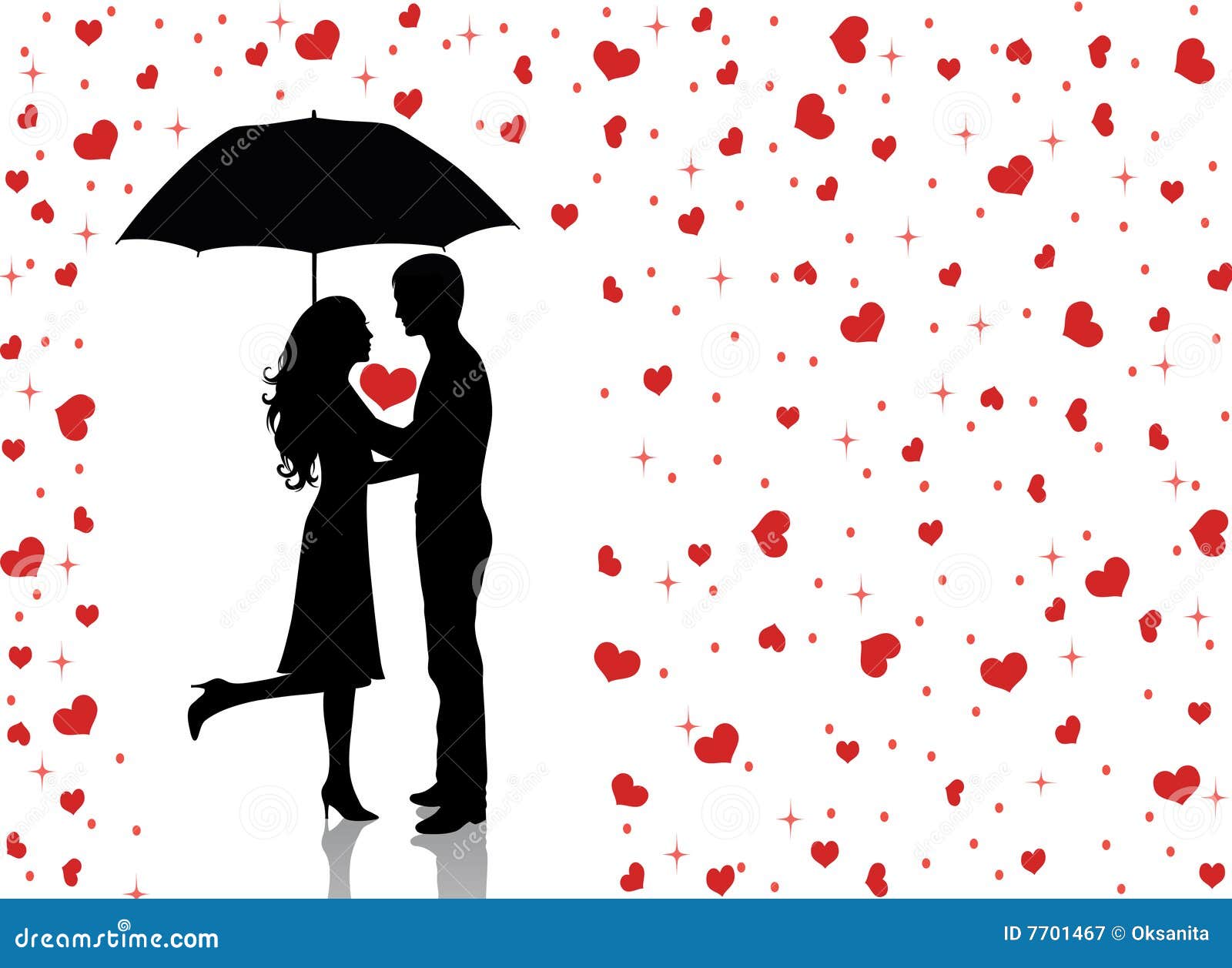Rain Of Love2. Royalty Free Stock Photography - Image: 7701467