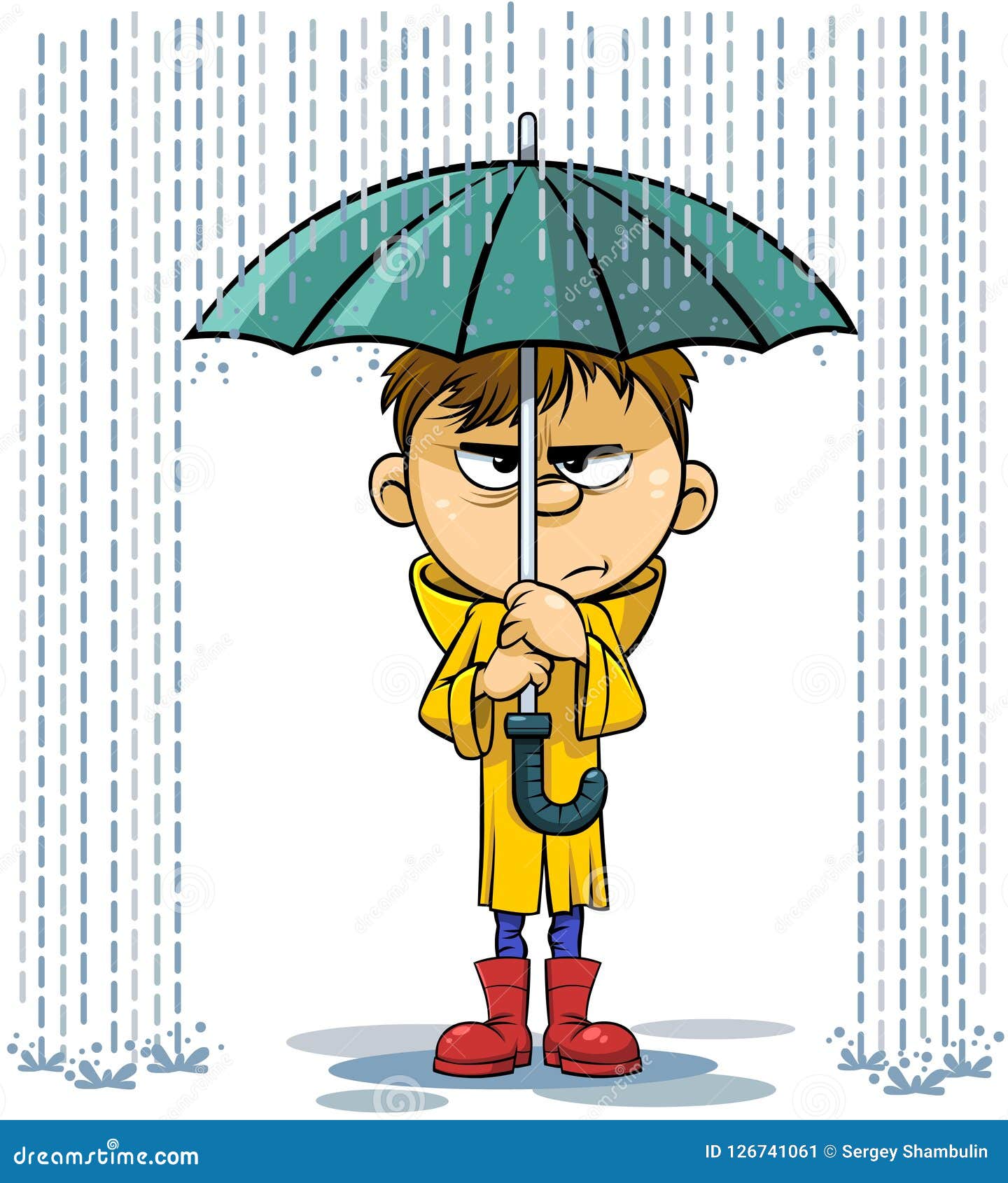Rain and Umbrella Cartoon Illustration Stock Vector - Illustration of months, rain: 126741061 Rain and Umbrella Cartoon Illustration Stock Vector - Illustration of months, rain: 126741061