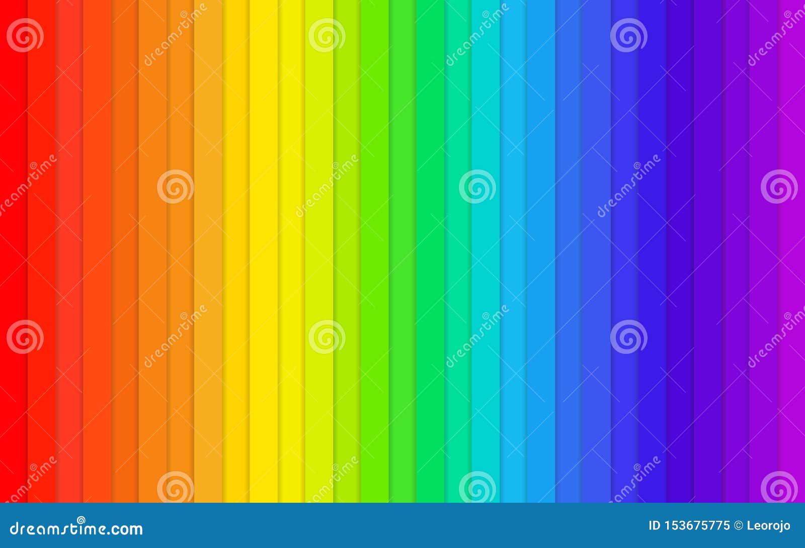 Rainbow Background Table Colors Palette Stock Image - Image of pattern