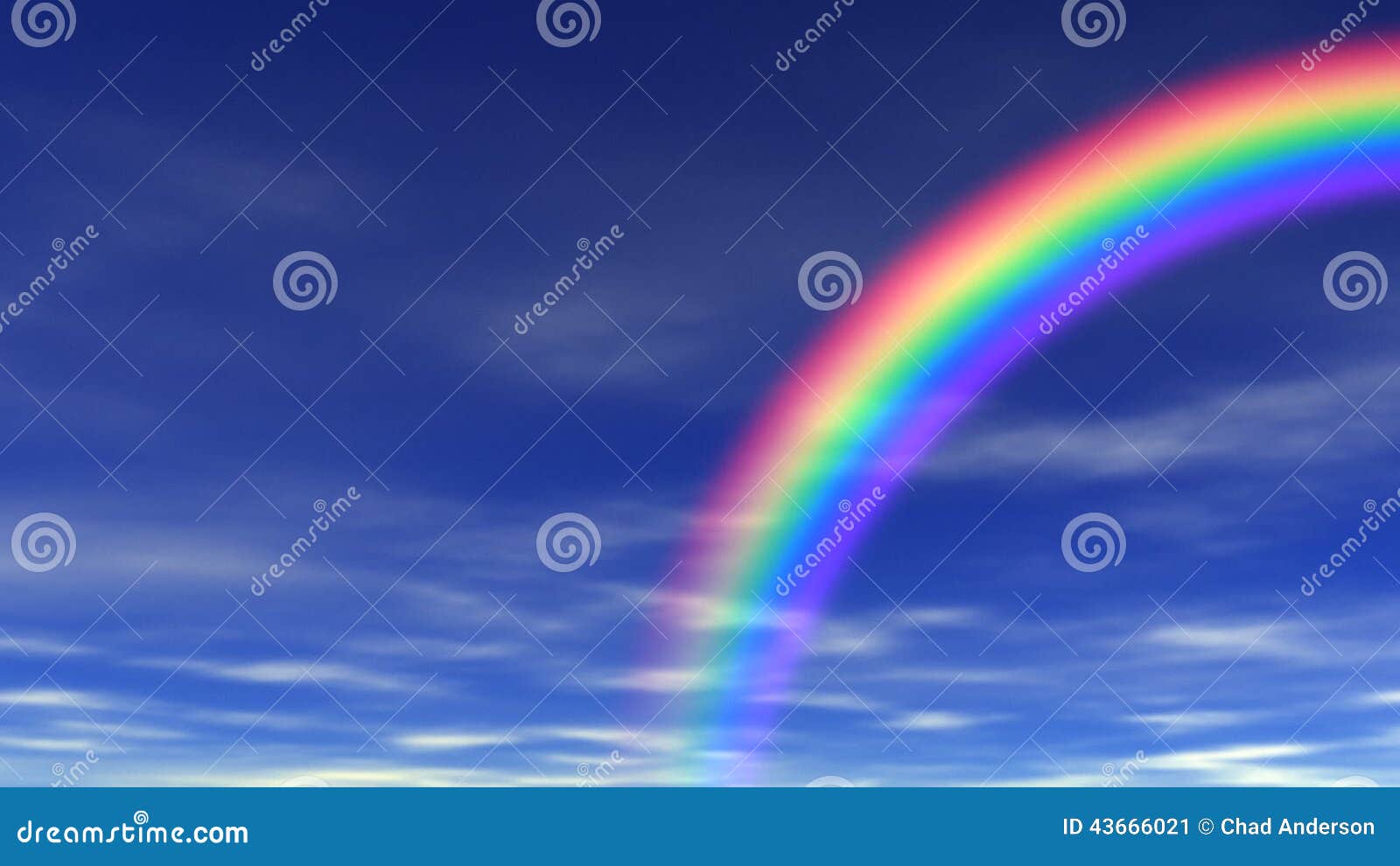 Rainbow & Beautiful Sky Stock Video - Video of harmony, expressing: 43666021