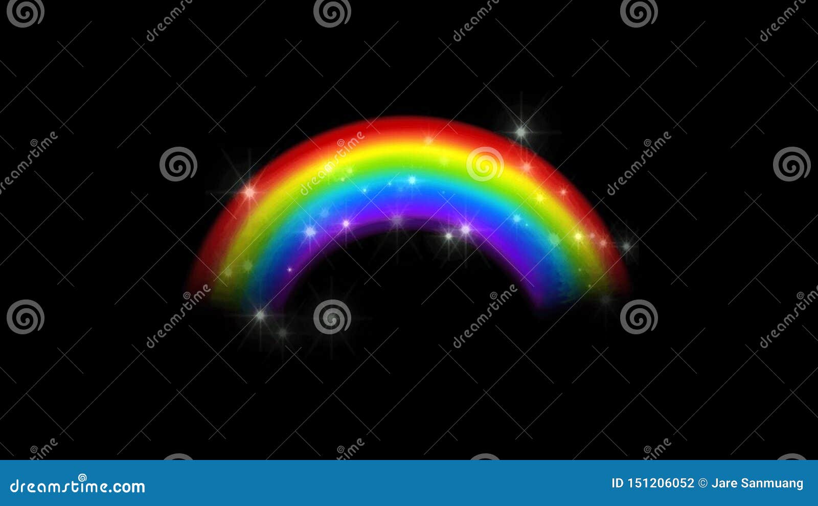 3,600+ Rainbow Black Background Stock Illustrations, Royalty-Free Vector  Graphics & Clip Art - iStock