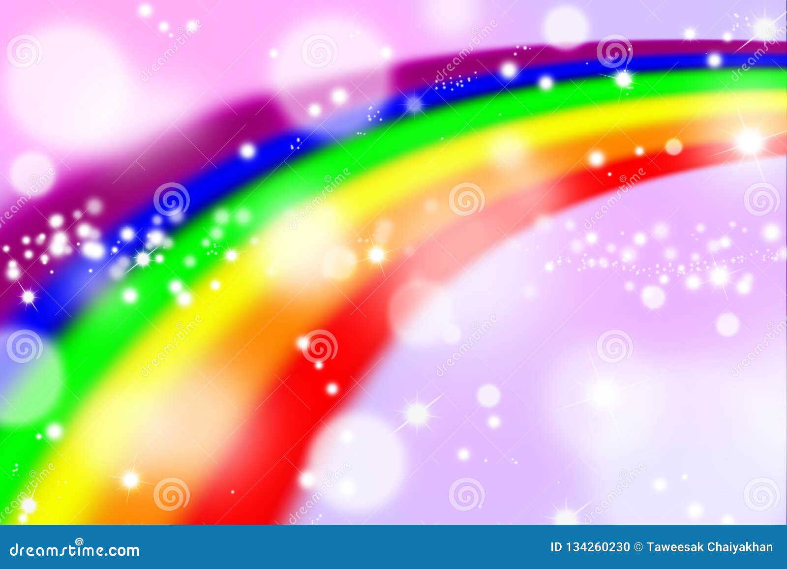 Rainbow on Color Background and Blurred Circle, Rainbow Backgrounds  Abstract, Abstract Background Stock Illustration - Illustration of action,  curve: 134260230