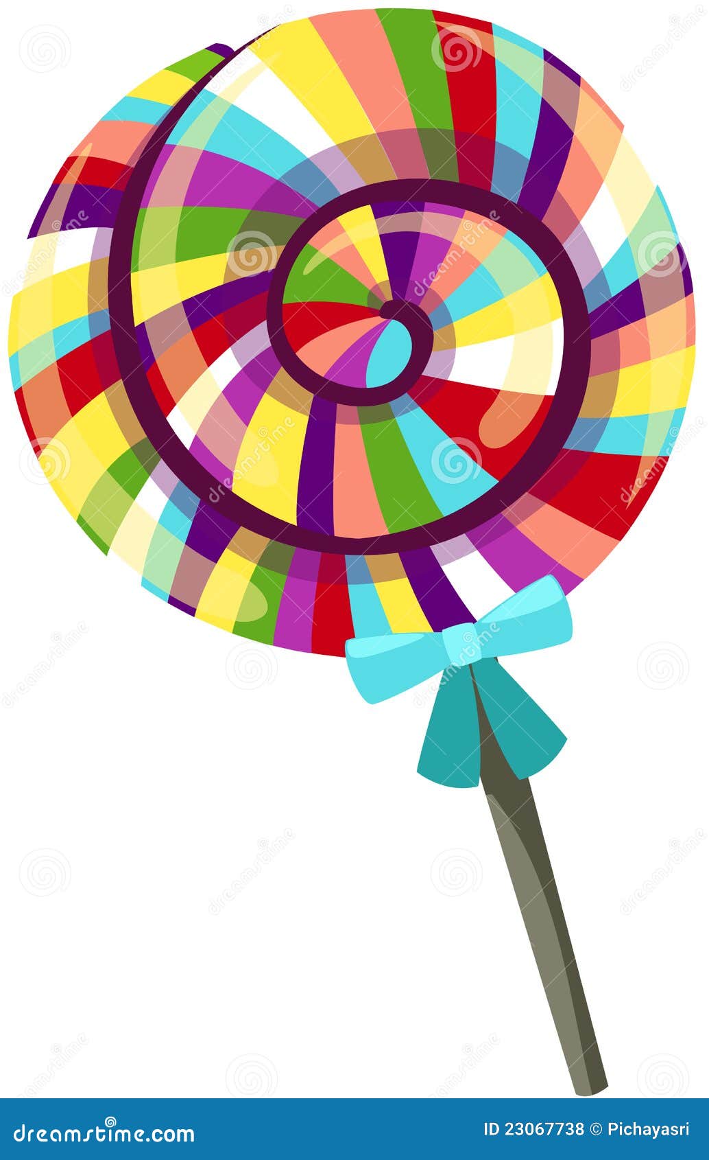 rainbow lollipop clipart - photo #31