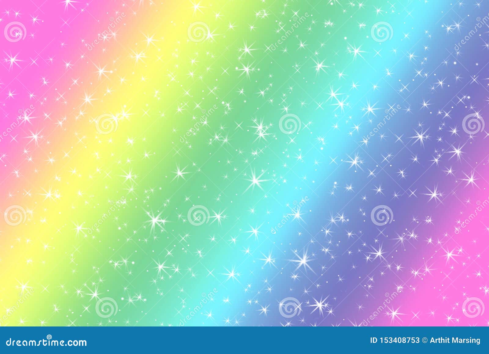 Rainbow Color Abstract Background with Soft Light Stars Presented Background  of Dream Concept on Sweet Content. the Rainbow Color Stock Illustration -  Illustration of magic, pink: 153408753