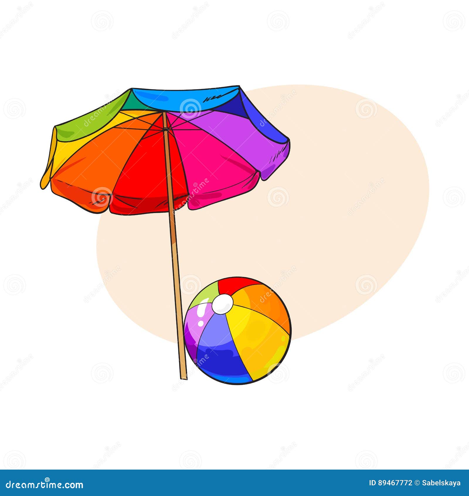 55 Beach Umbrella Sketch Stock Photos, High-Res Pictures, and Images -  Getty Images