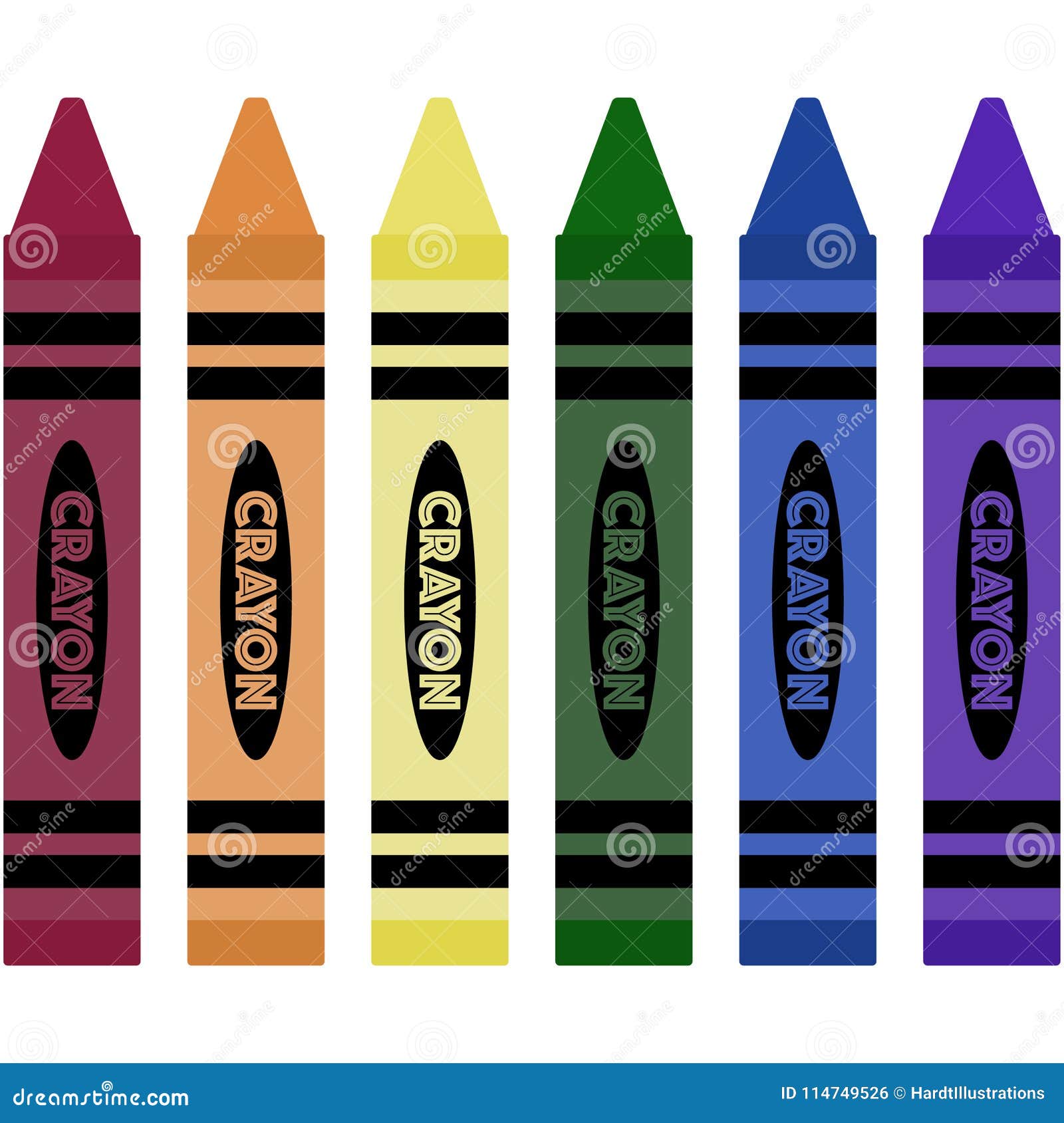 Rainbow Crayons Stock Illustrations – 2,976 Rainbow Crayons Stock  Illustrations, Vectors & Clipart - Dreamstime