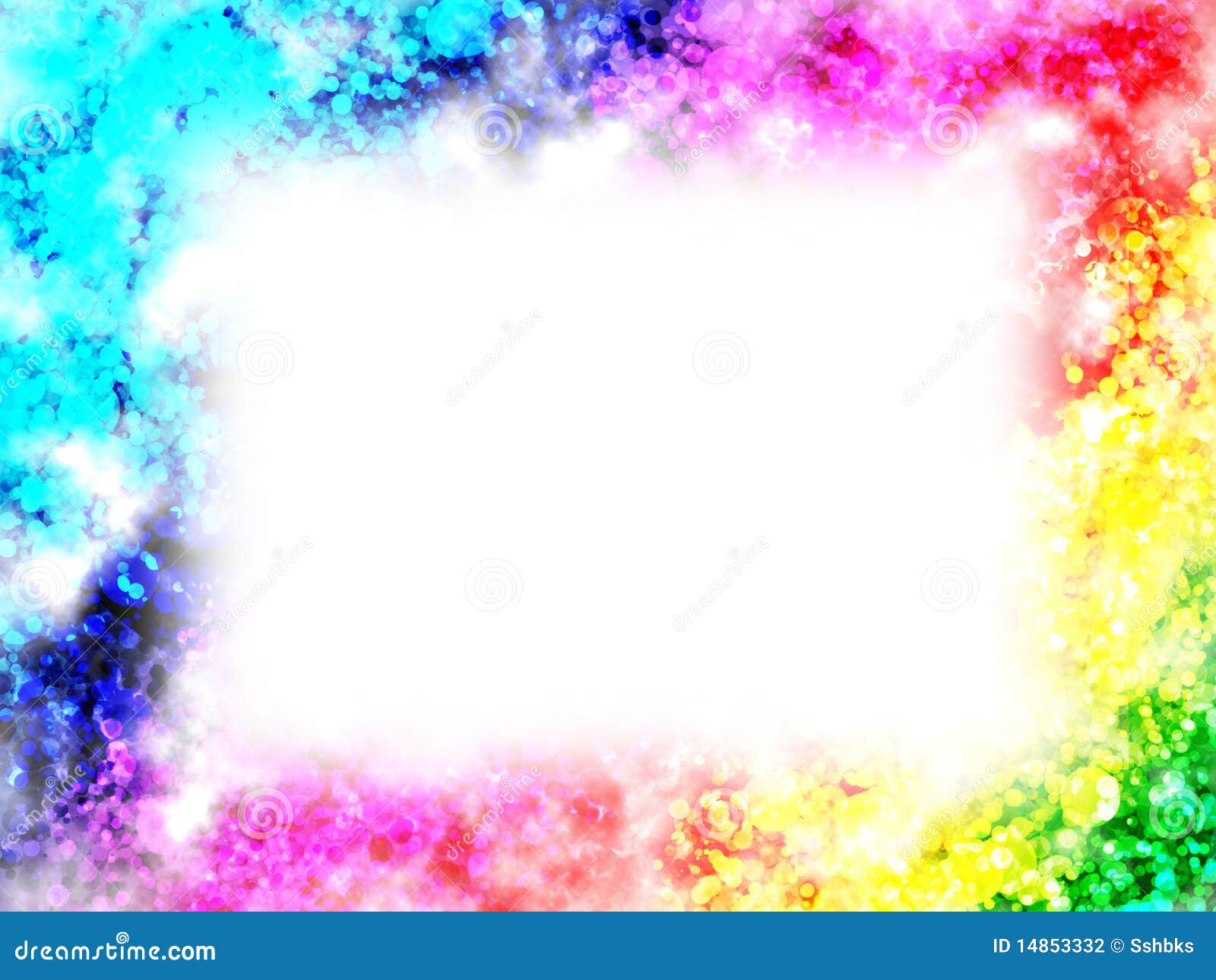 Rainbow Frame Stock Photography Image 14853332