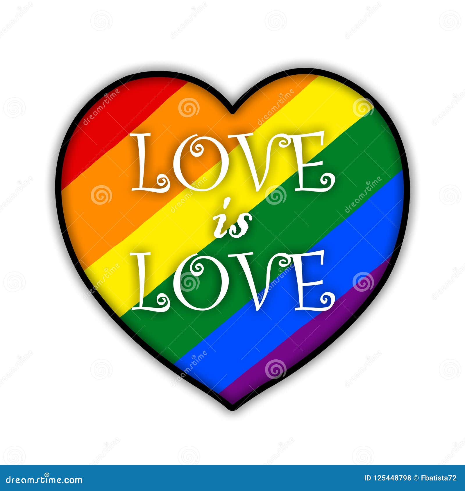 Download Rainbow Gay Pride Flag Heart, Symbol Of Sexual Minorities ...