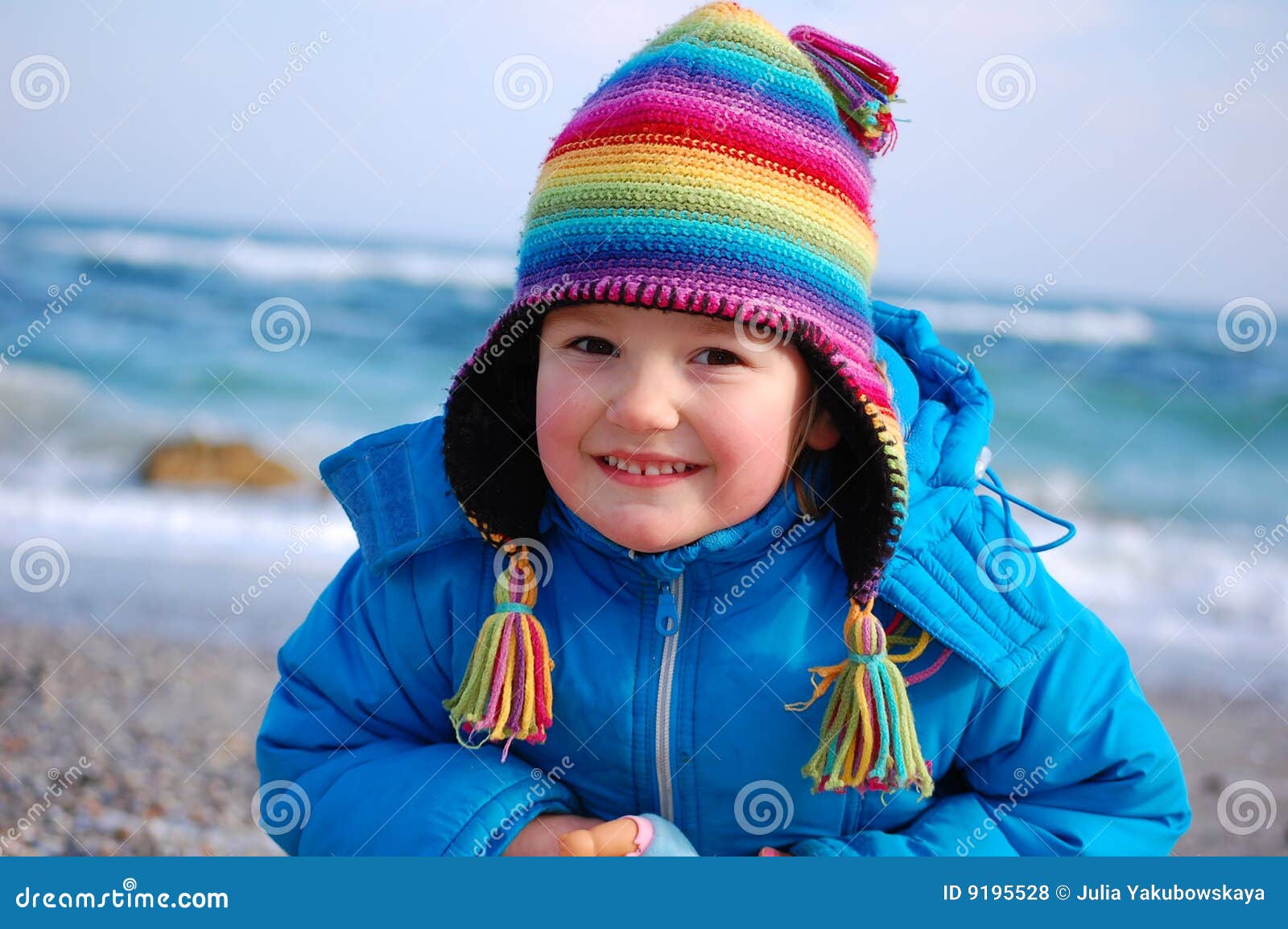 Rainbow girl stock photo. Image of kiddie, babies, girls 9195528