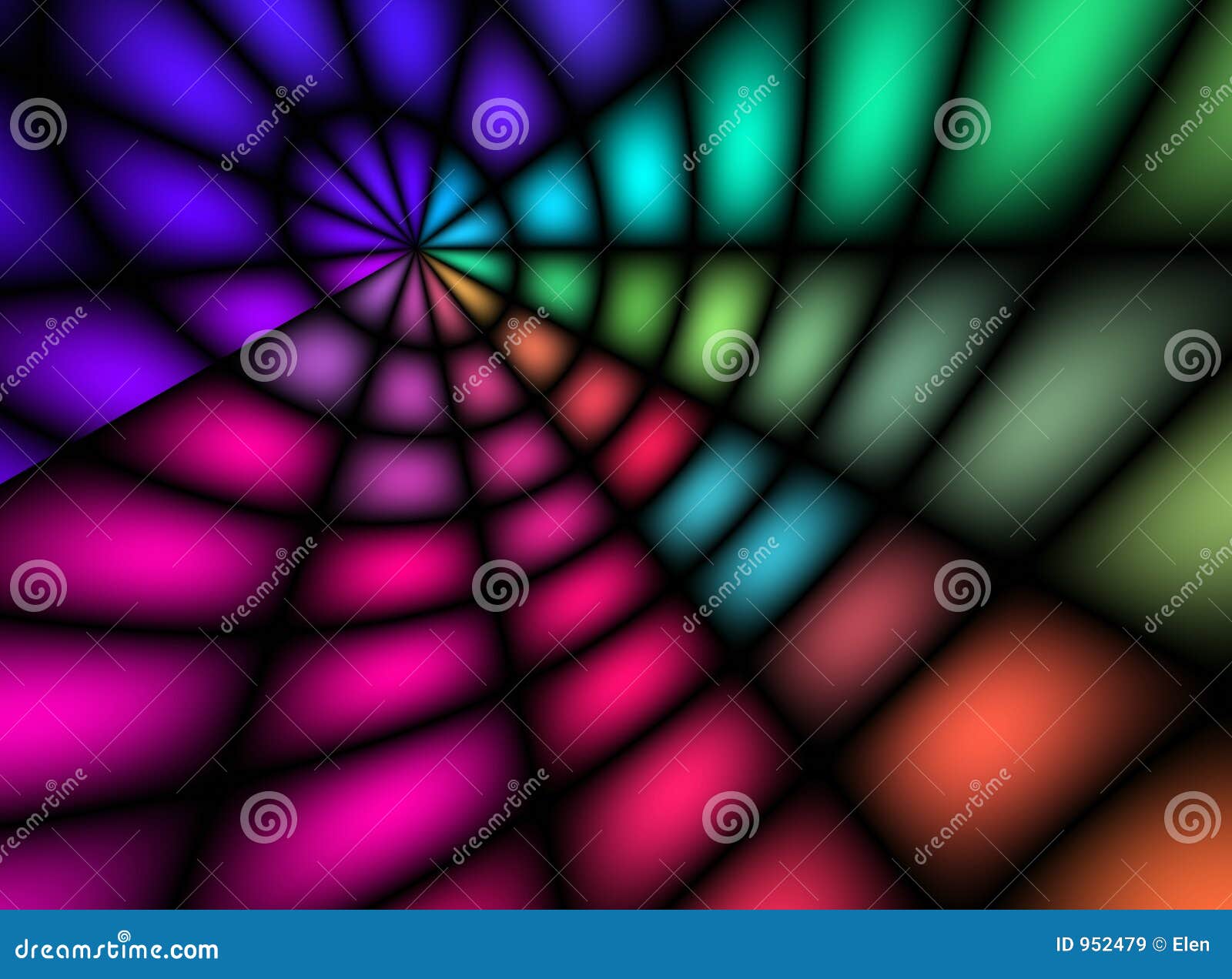 Rainbow light stock illustration. Illustration of background - 952479