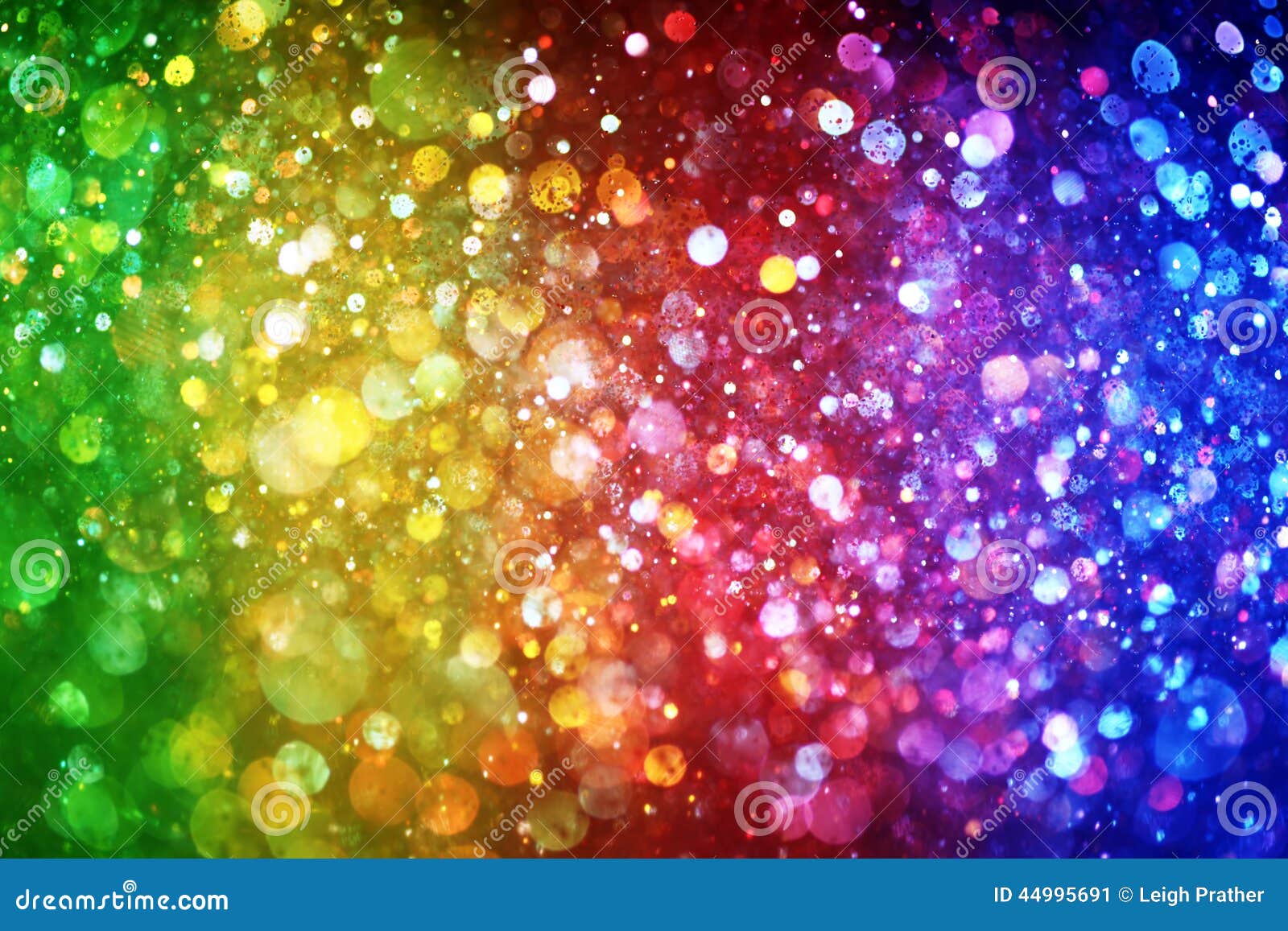 Rainbow of lights stock illustration. Illustration of creative 44995691