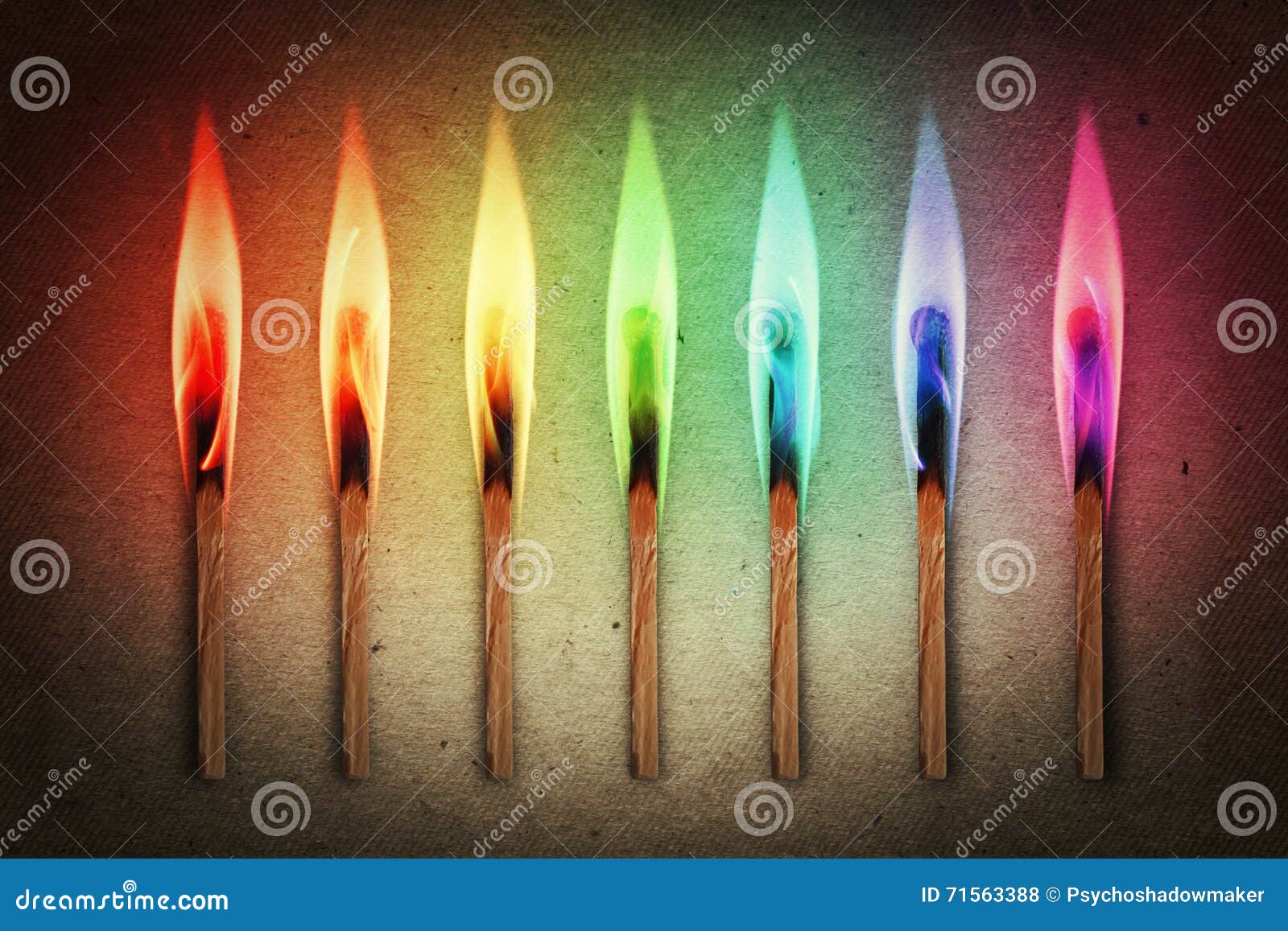 Full of Fire Rainbow Matches
