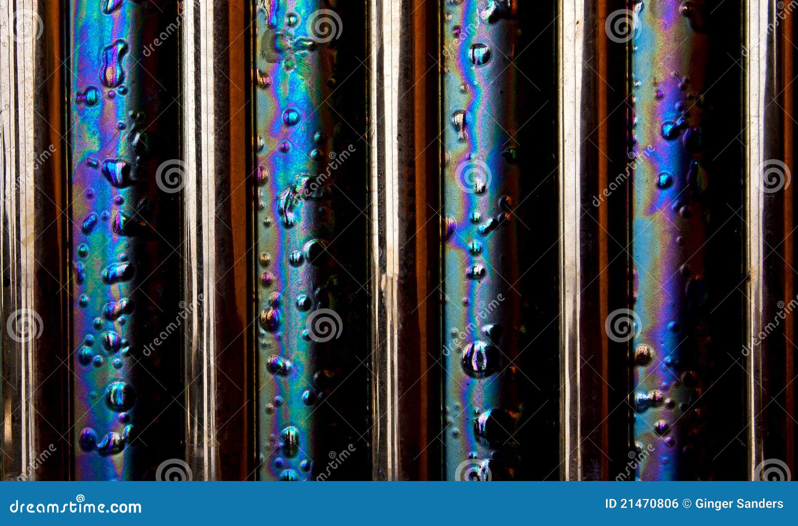 Rainbow Metal Texture Background Stock Photo - Image of silver, shine