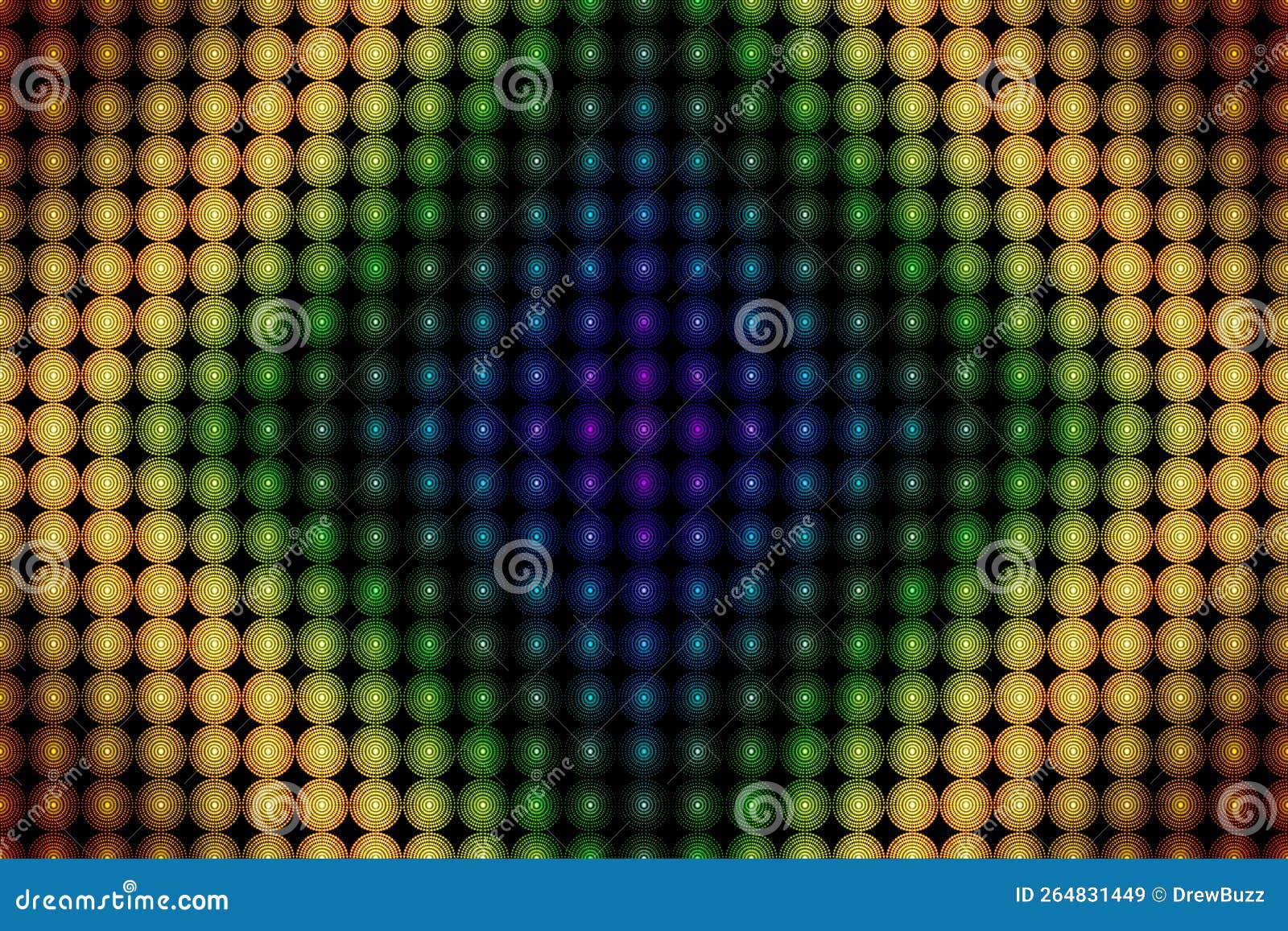 Rainbow Metallic Shiny Metal Diamond Pattern Glow Glowing Shine Metal Steel Stock Illustration