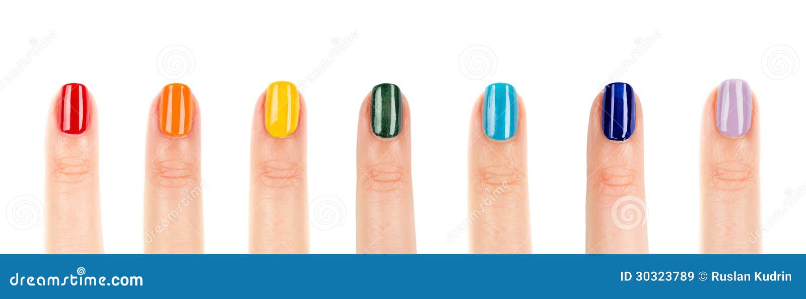 Mani Monday: Neon Rainbow Nail Tutorial - Lulus.com Fashion Blog | Rainbow  nails design, Rainbow nails, Pastel nails
