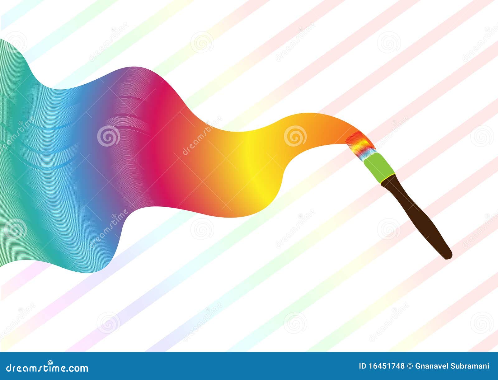 rainbow palette 8 color Paint Rainbow Royalty Brush Stock  Free  Photos Image