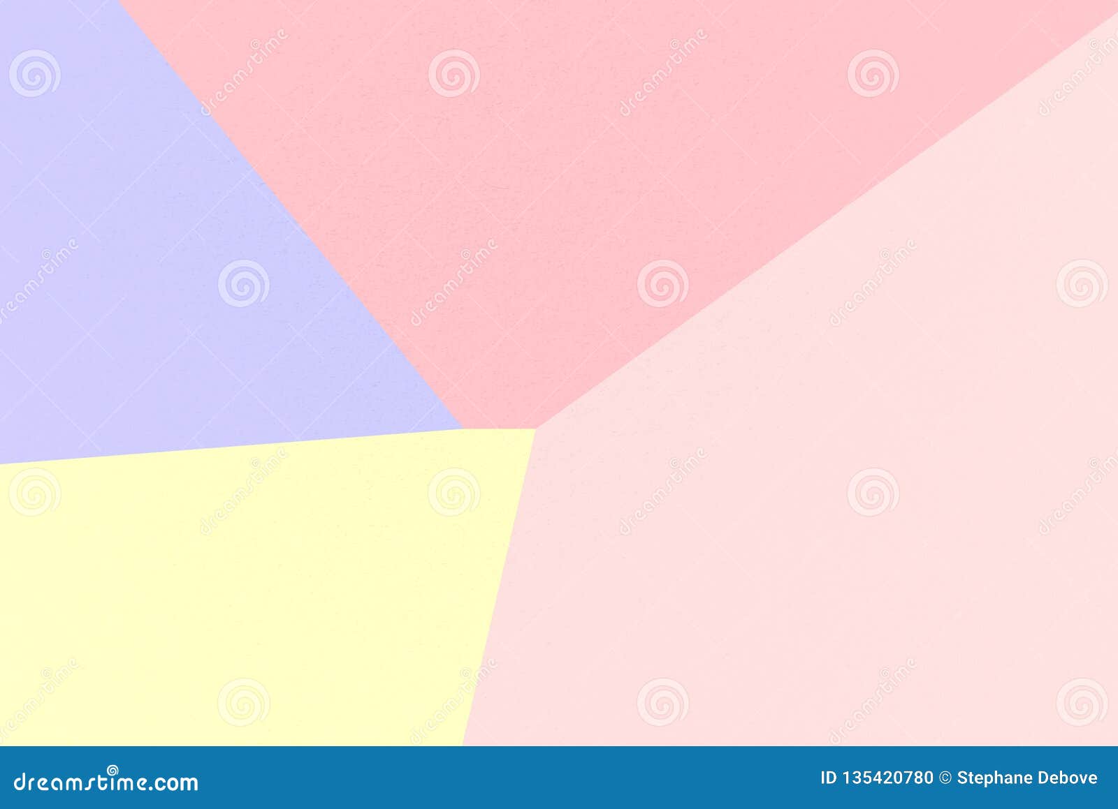 Rainbow Pastel Abstract Geometrical Background with Melon, Tulip, Pastel  Yellow, Maximum Blue Purple Colors, Watercolor Paper Stock Illustration -  Illustration of shape, geometric: 135420780