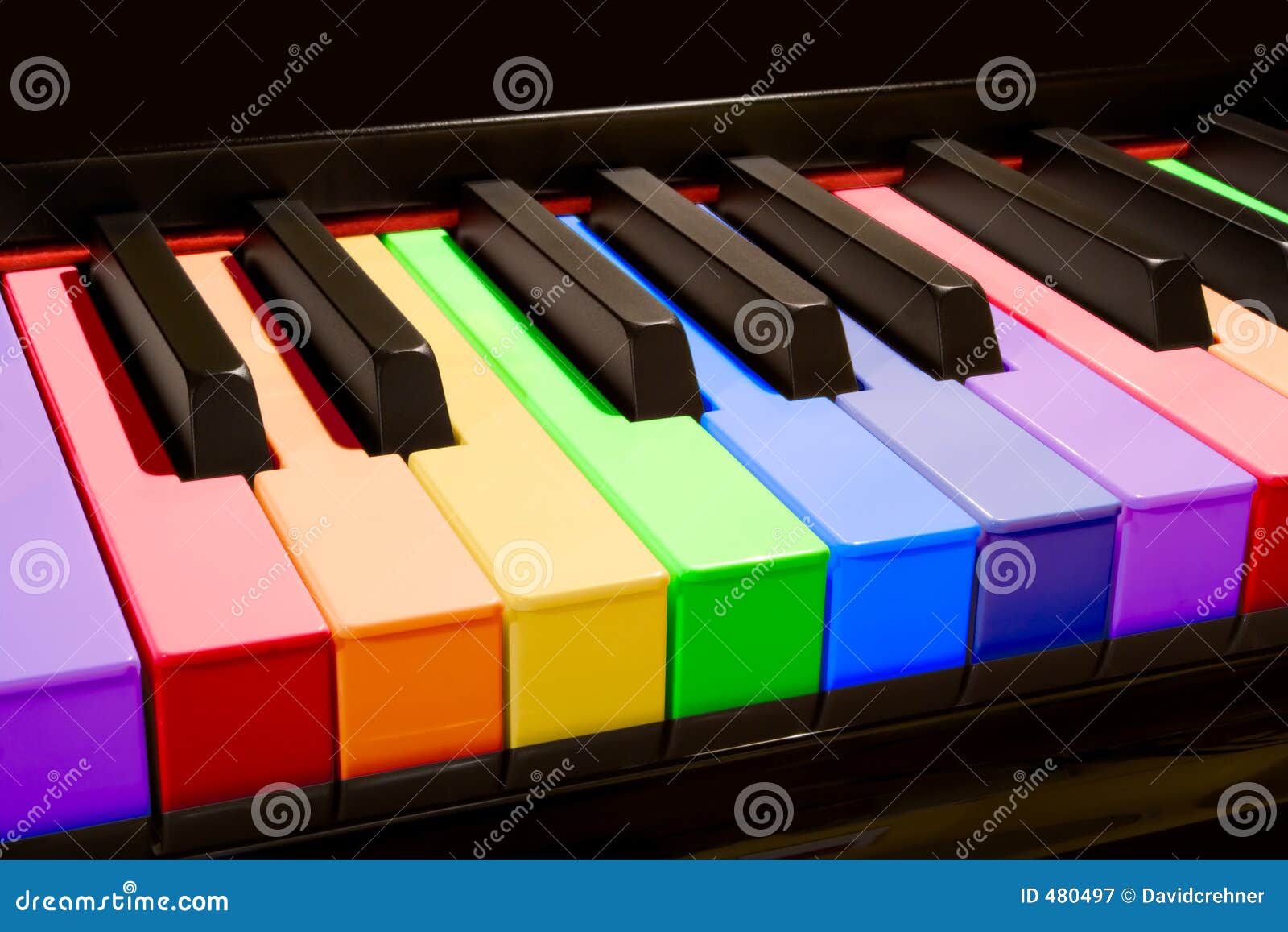 the rainbow piano