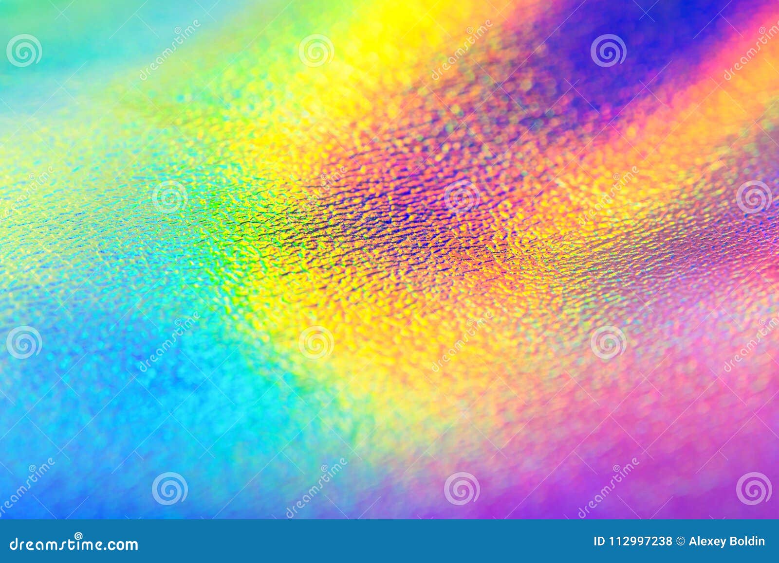 rainbow real holographic foil texture background