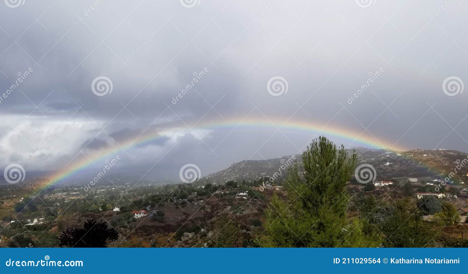 rainbow series: double rainbow over serendipity valley