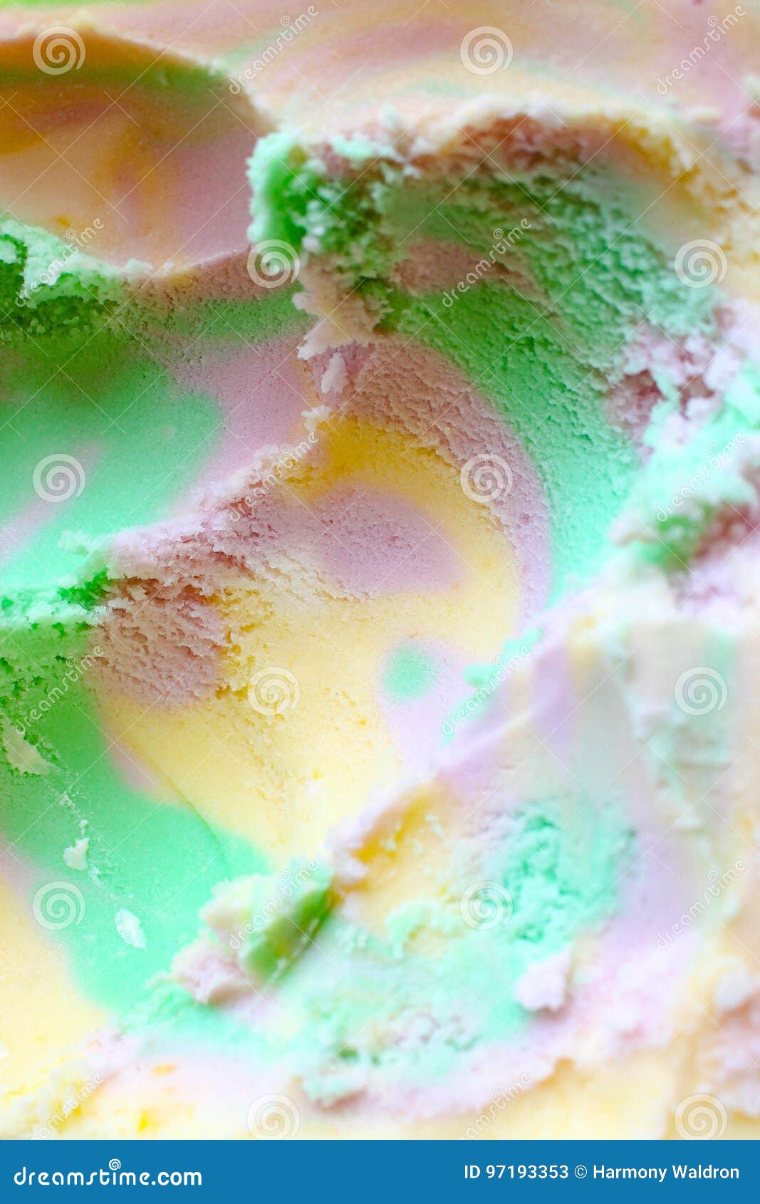 Rainbow Sherbet stock image. Image of colors, raspberry 97193353