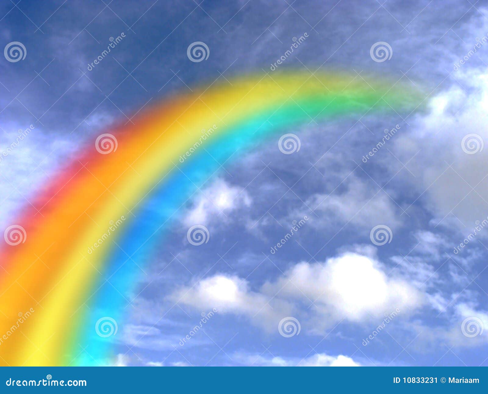 rainbow in the sky