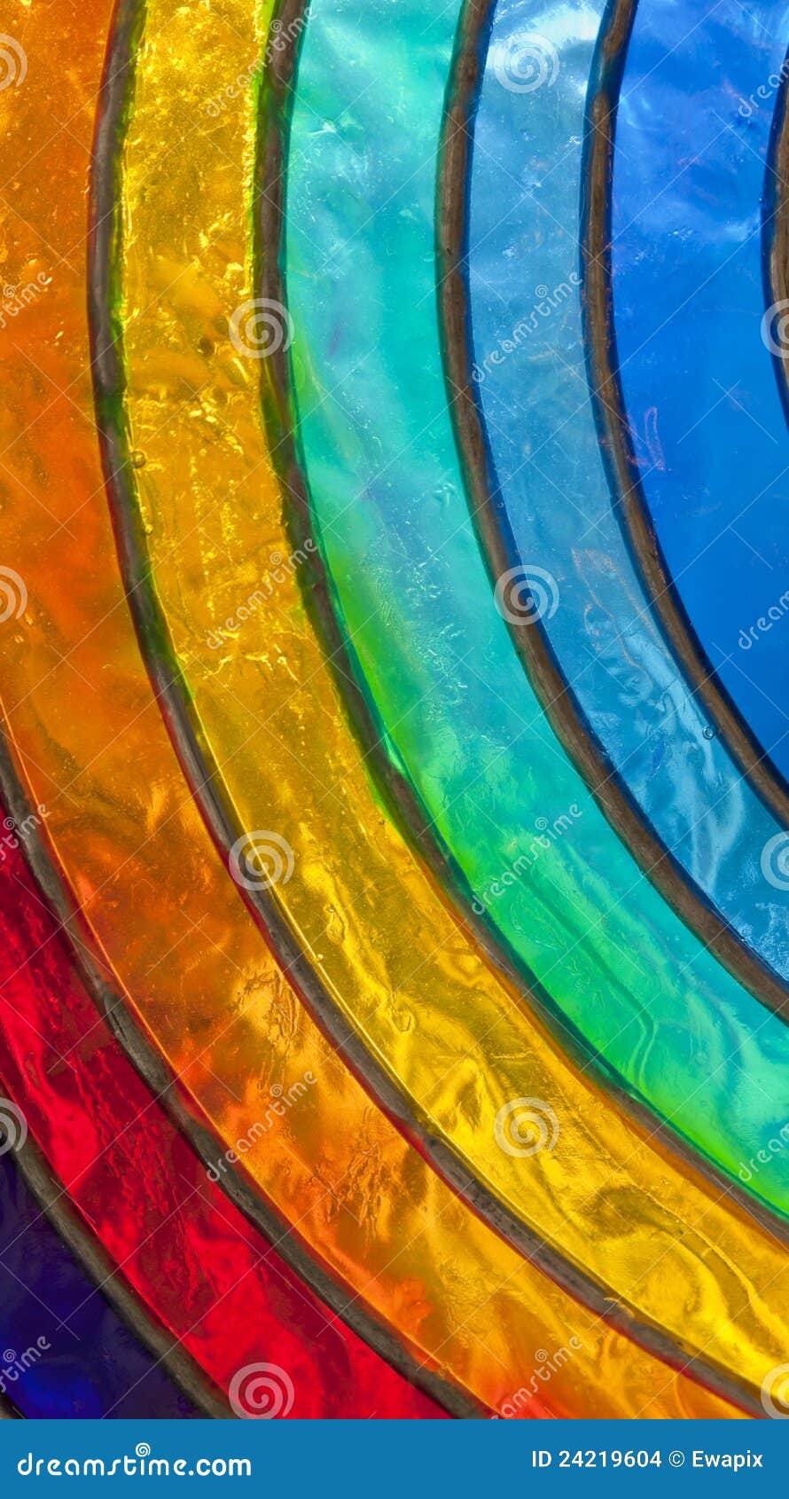 Rainbow stainedglass stock photo. Image of stained, textured 24219604
