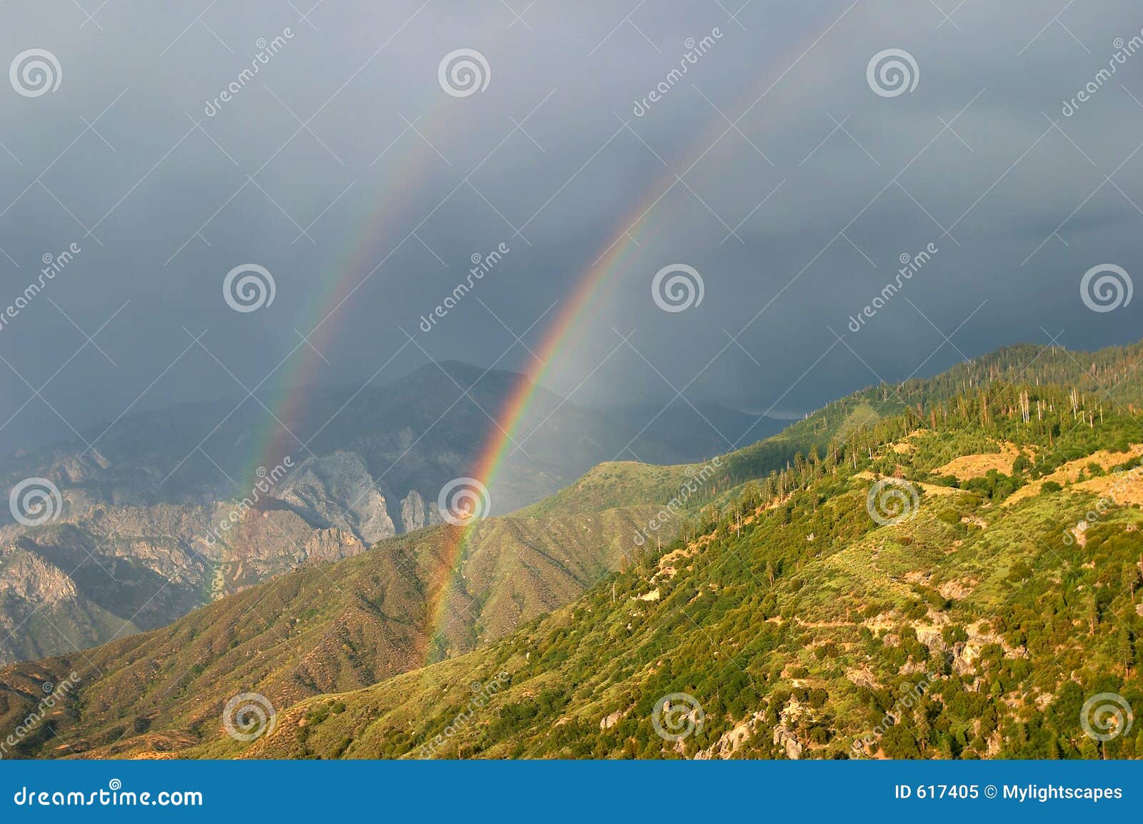 rainbow after the storm