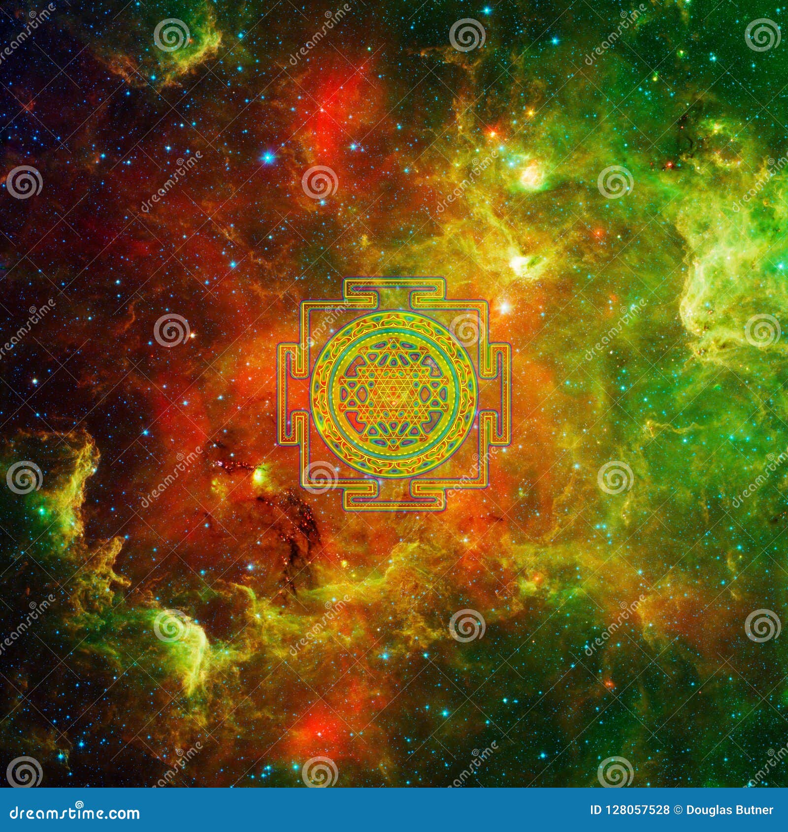 Wallpaper Rainbow Space Background