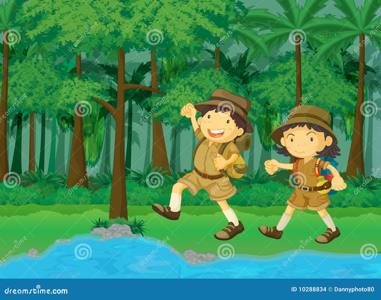 clipart jungle scene - photo #46