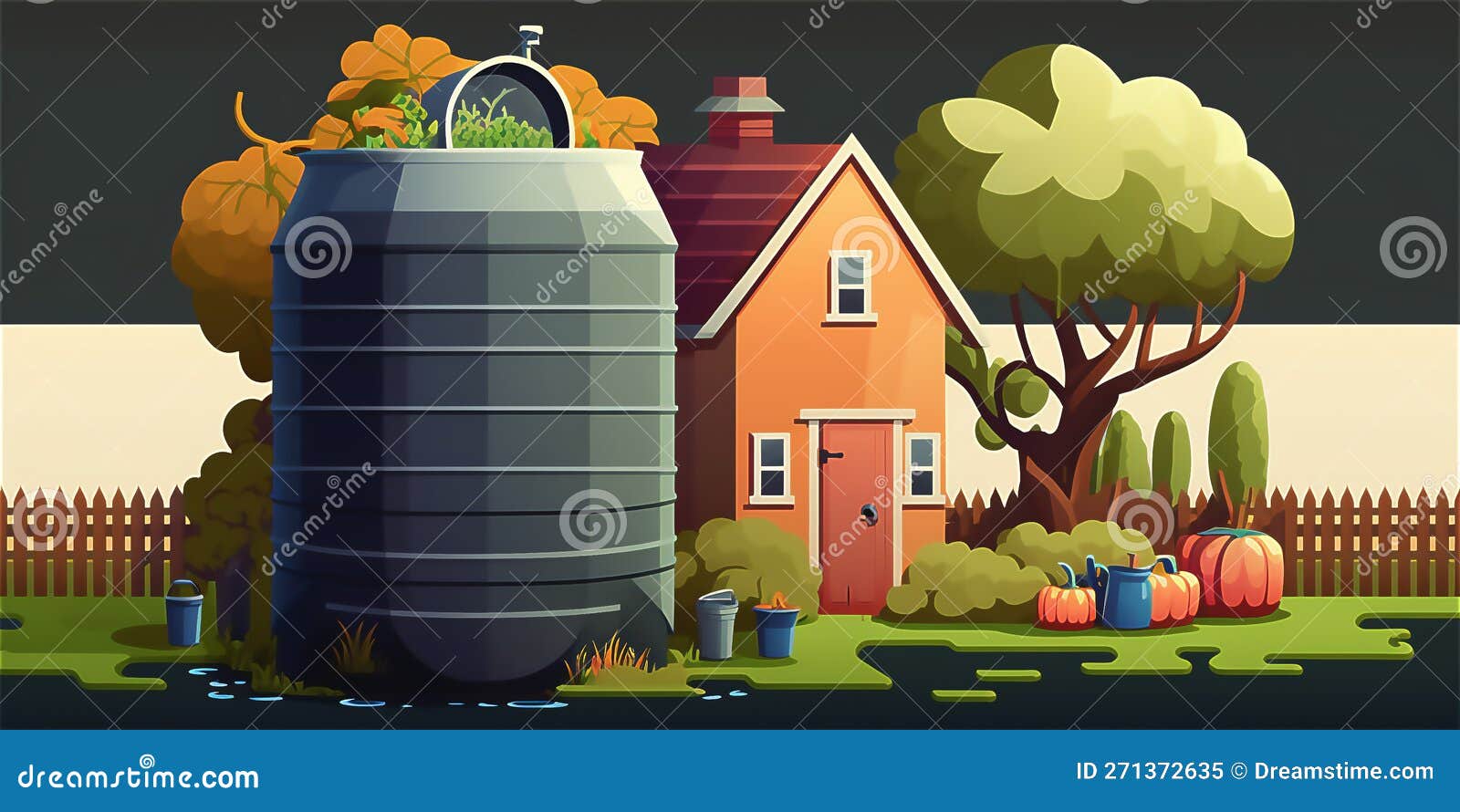 Rainwater Harvesting and Water Barrels Sustainable Solution Water Reuse