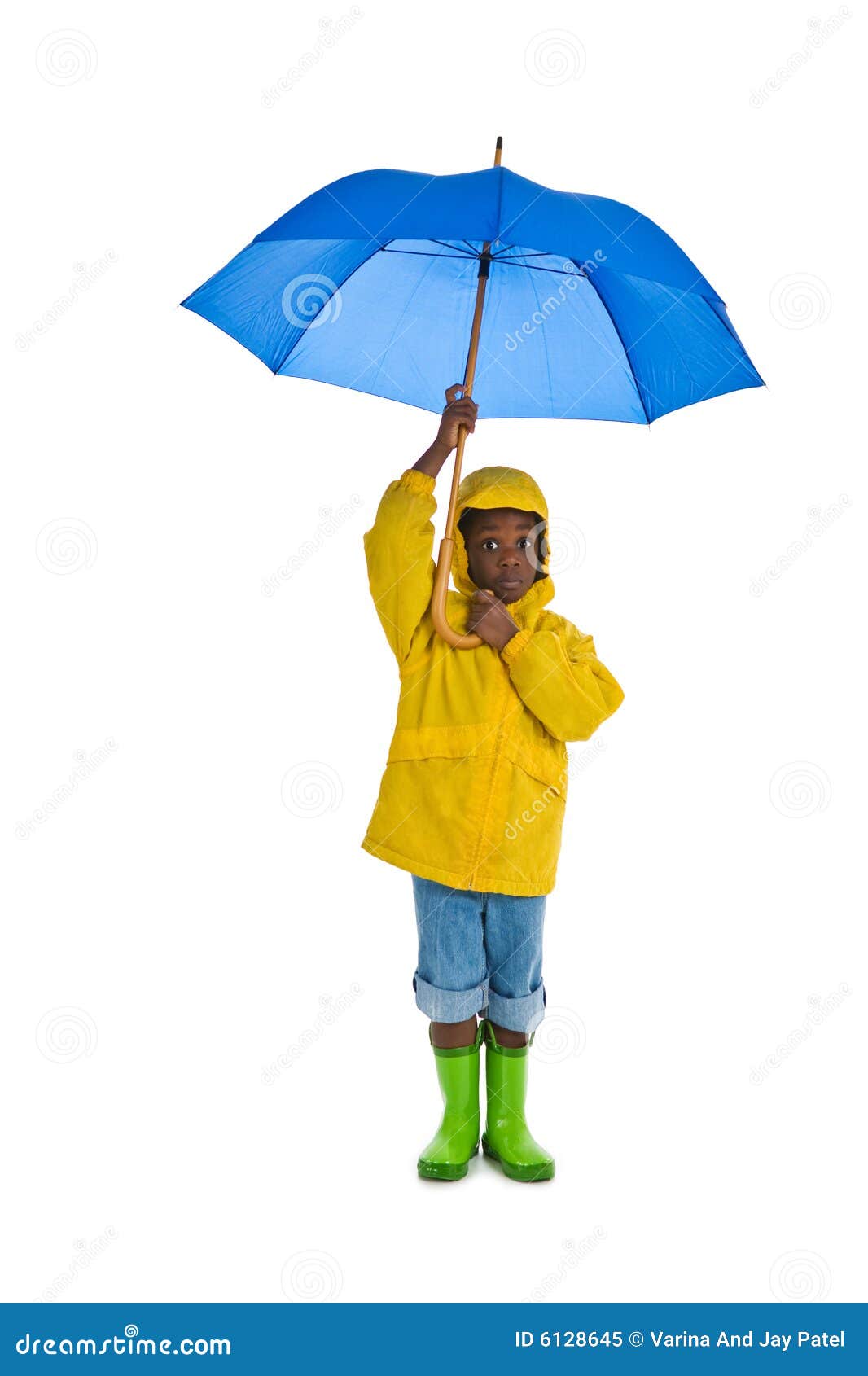 Rainy Day stock image. Image of rain, colors, youth, coat 6128645