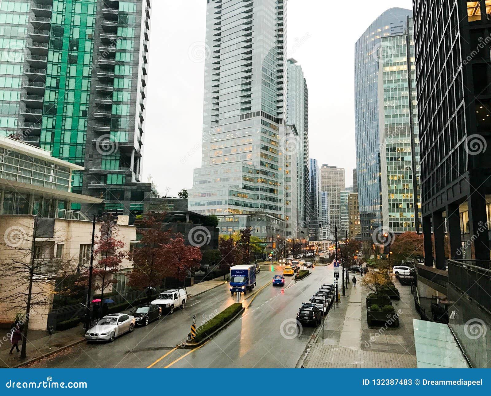 A Rainy Day in Vancouver