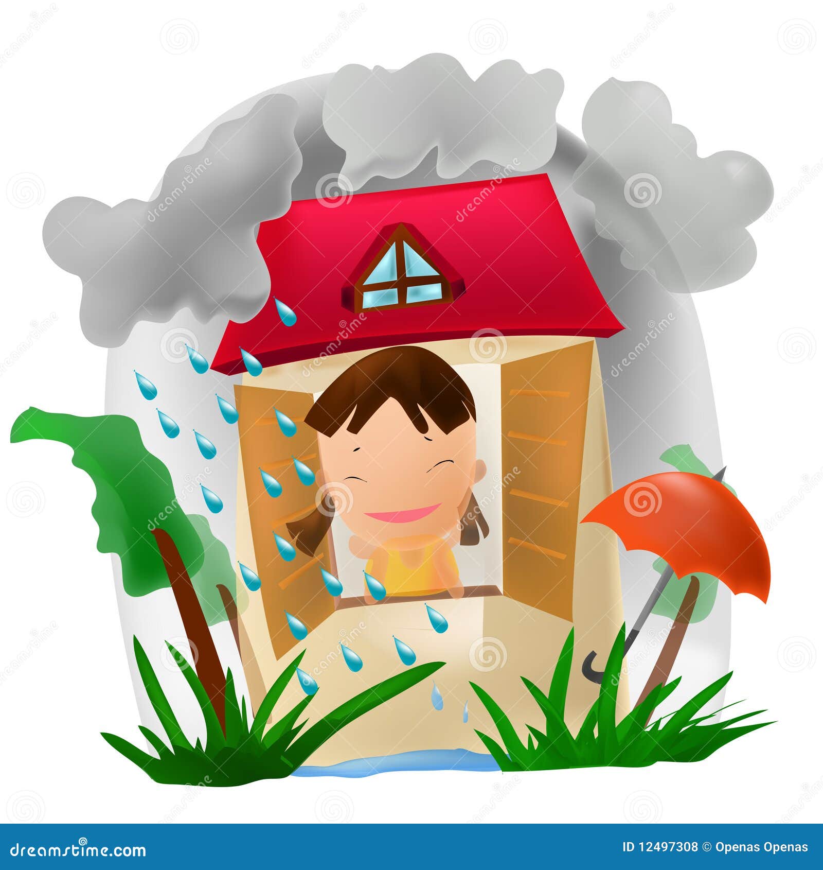 clipart on rainy season - photo #32