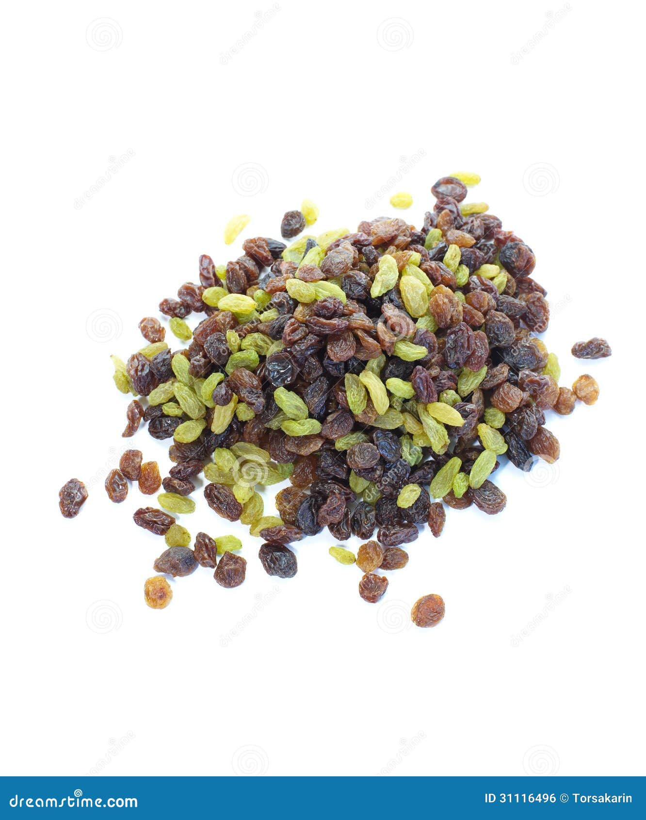 Raisin Mix stock photo. Image of currant, dark, tasty 31116496