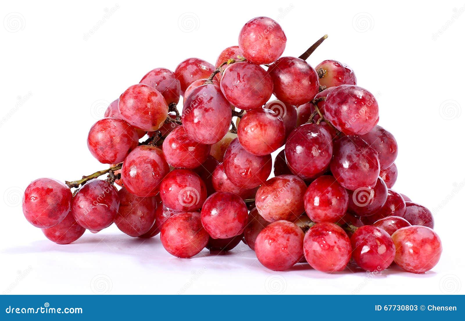 Raisin rouge juteux image stock. Image du sain, dessert 67730803