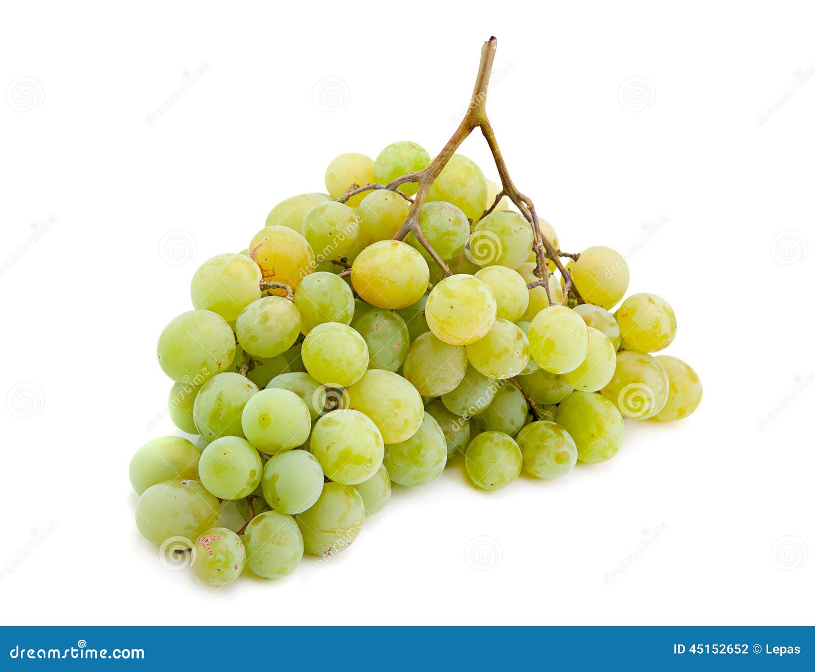 Raisin vert photo stock. Image du baie, doux, frais, normal 45152652