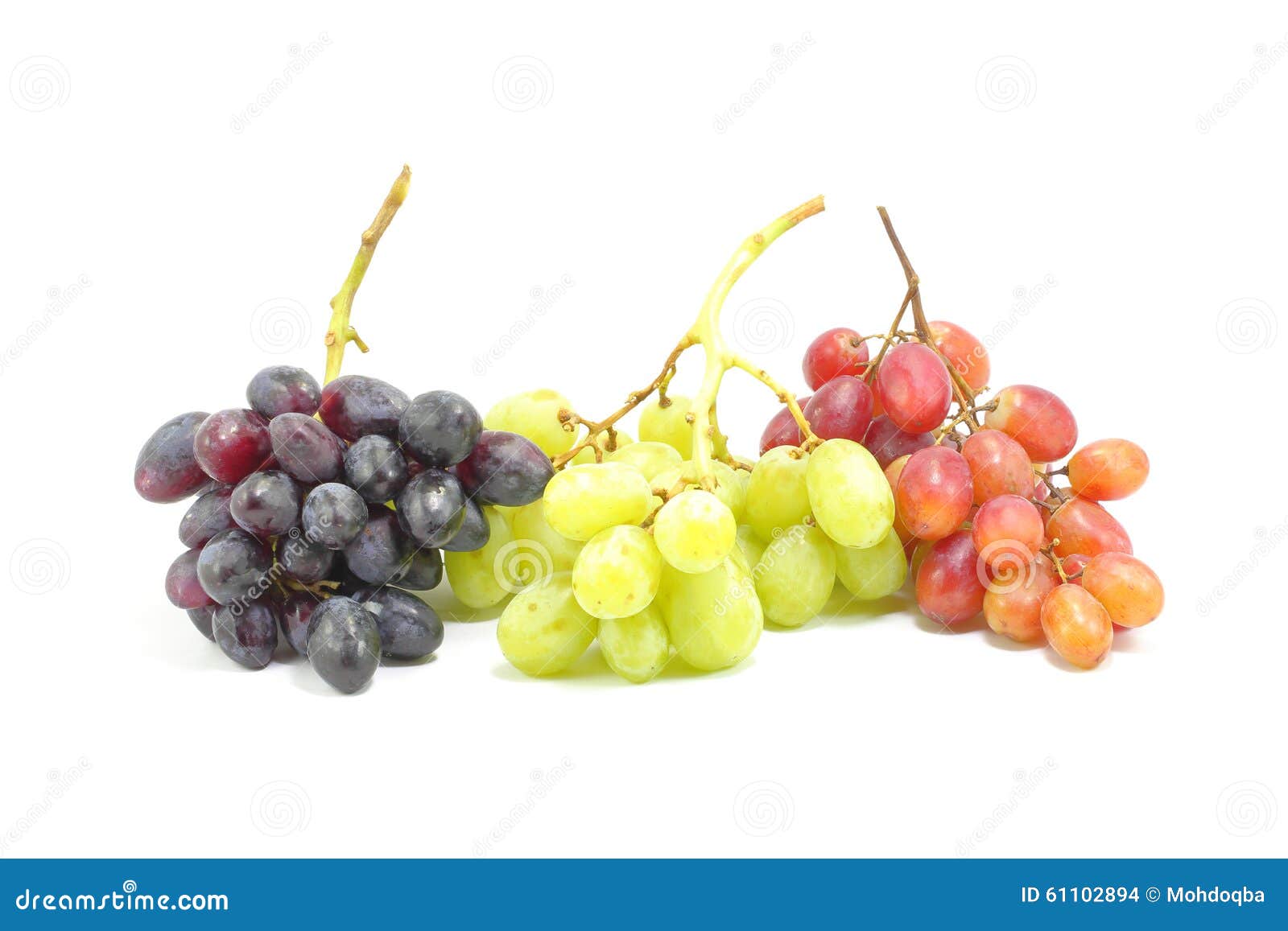 Raisin vert noir rouge photo stock. Image du raisin, rouge 61102894