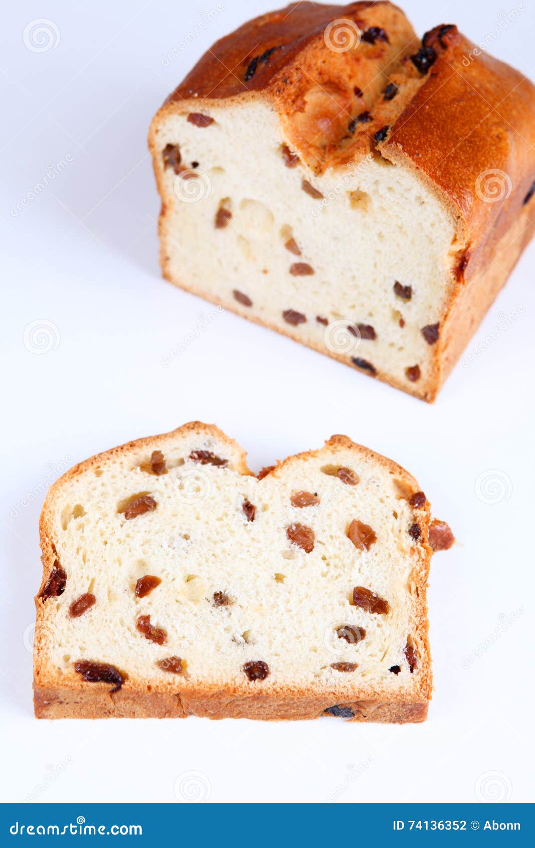 Raisins bread stock photo. Image of sweet, pastry, bread 74136352