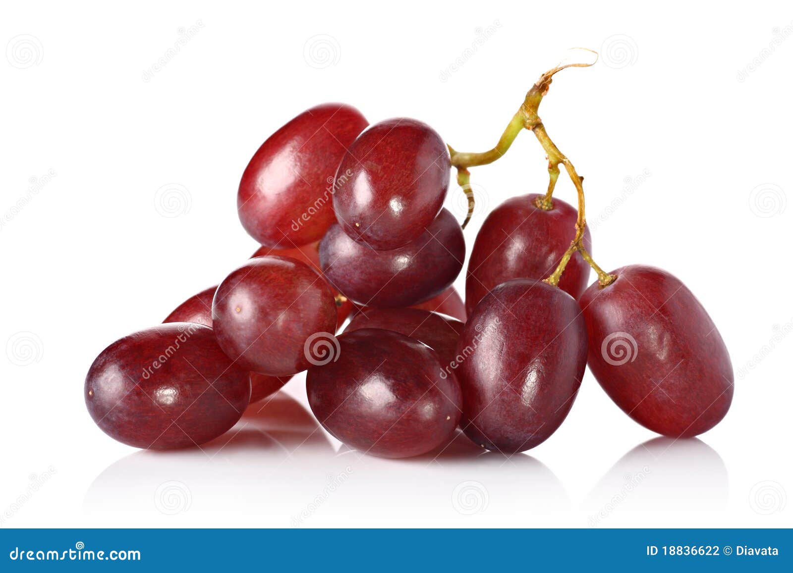 Raisins rouges photo stock. Image du pourpré, mûr, nourriture 18836622