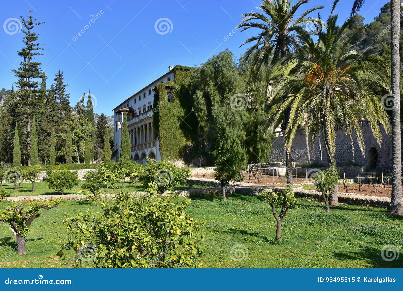 Raixagarden Majorca Island Stock Image Image of estate, mallorca