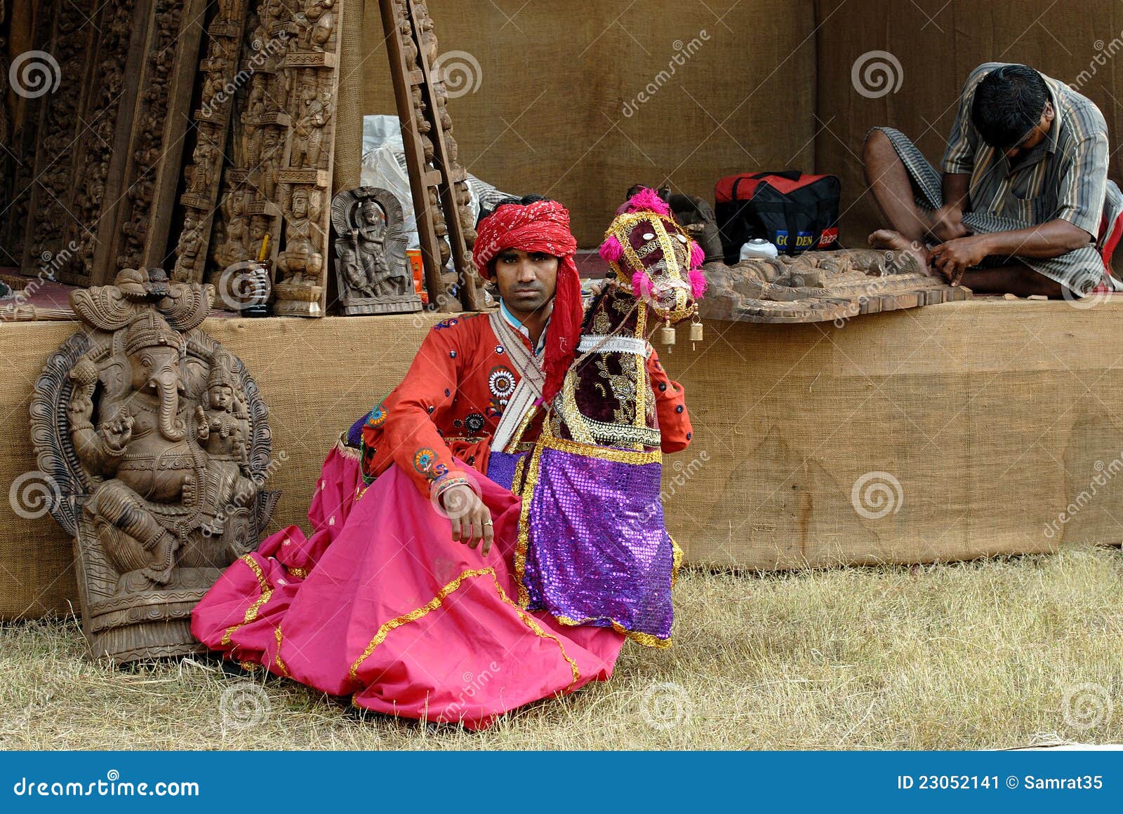 Rajasthani Folk Artist editorial photo. Image of india 23052141