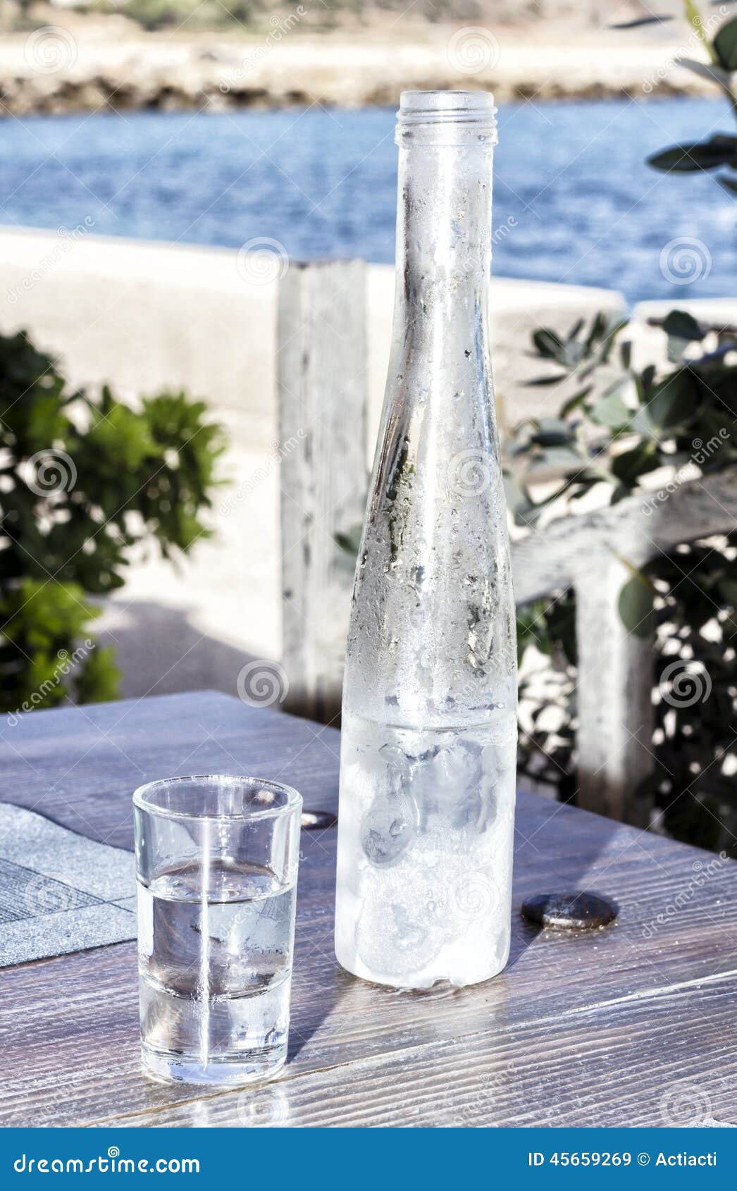Raki or Ouzo stock image. Image of arak, flavored, greece 45659269