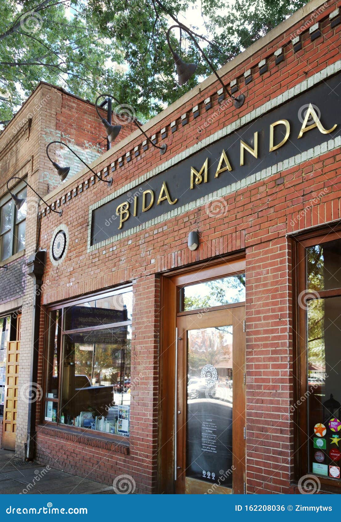 RALEIGH,NC/USA - 10-23-2019: Bida Manda, Popular Laotian Restaurant In